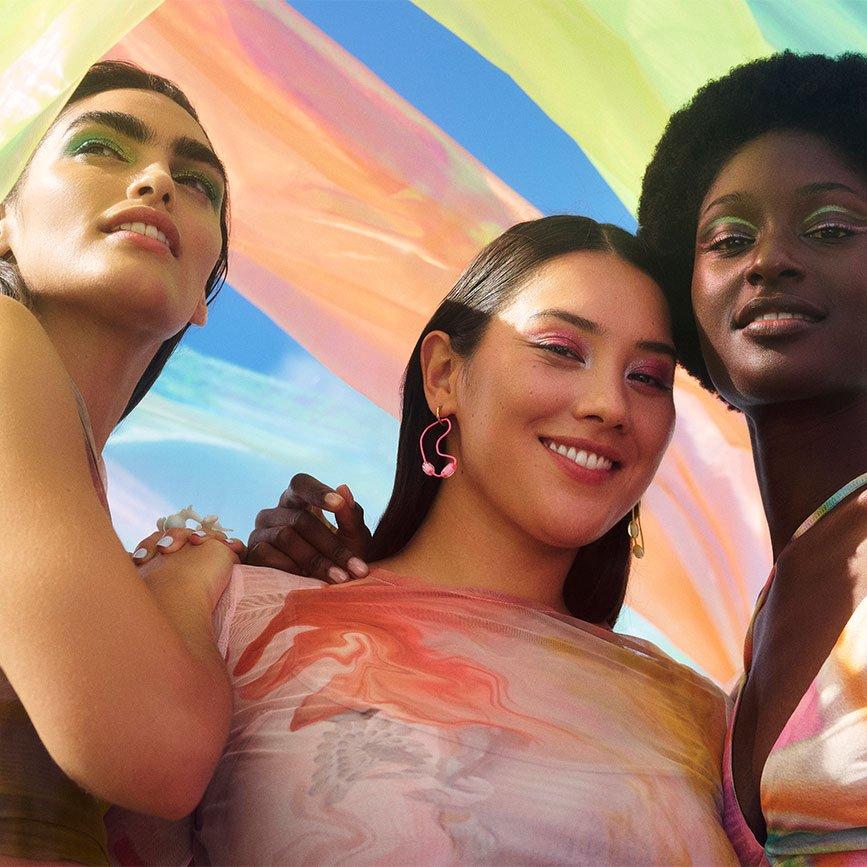 catrice festival make up look portrait