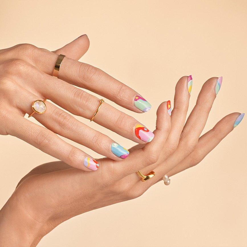 catrice nail polish trends 2024 close up