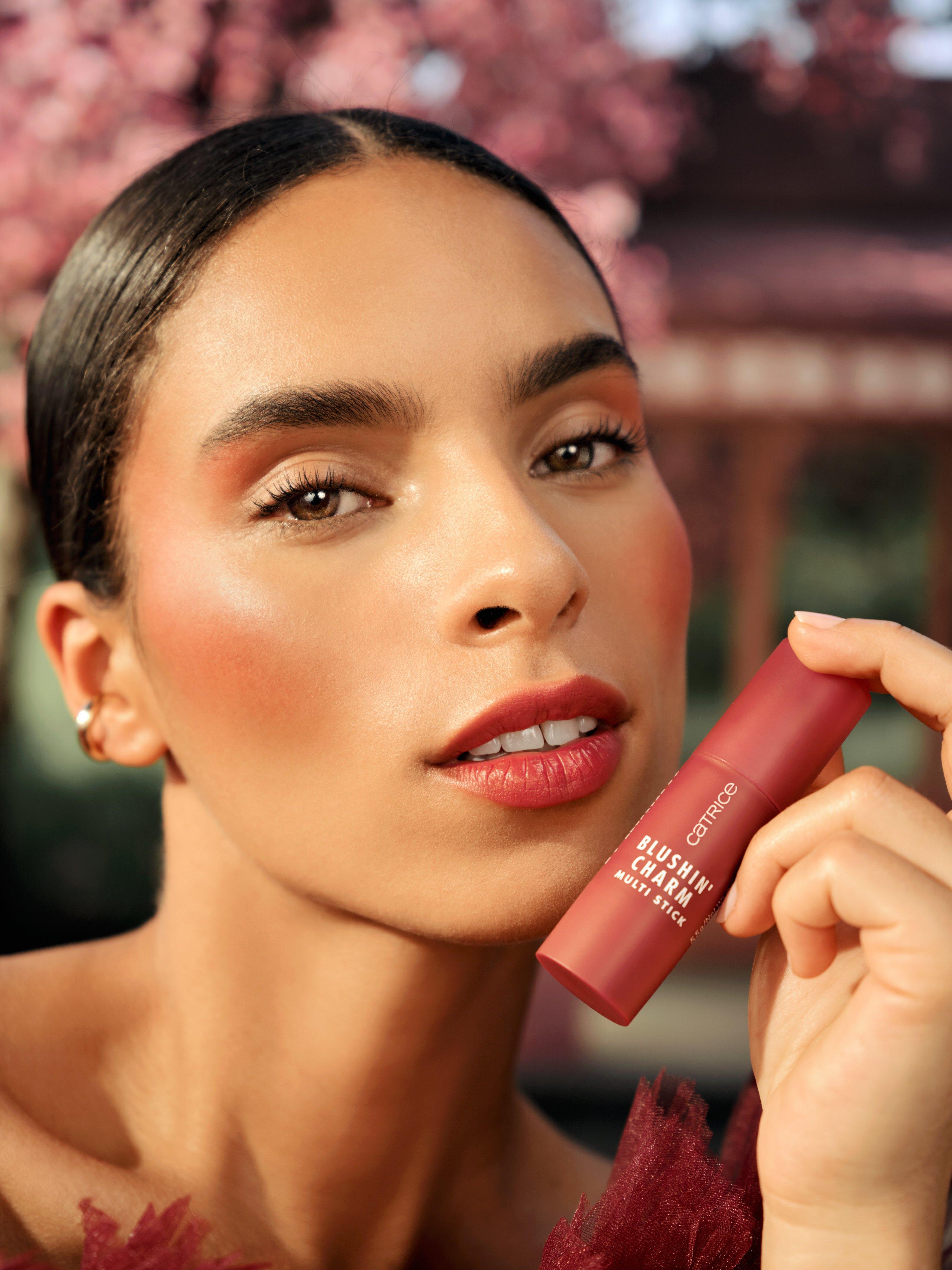 catrice cherry blush portrait