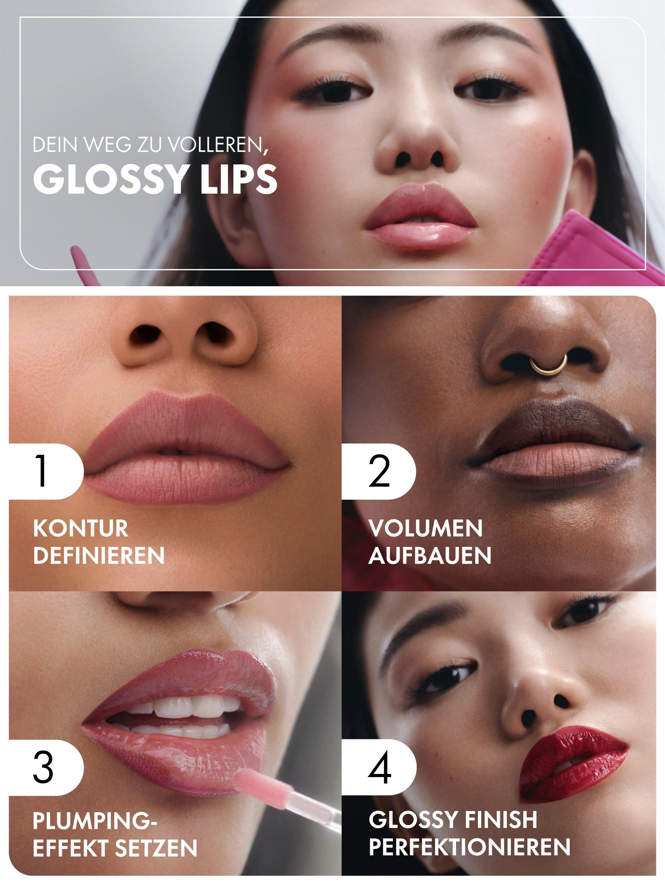 catrice glossy lips step by step