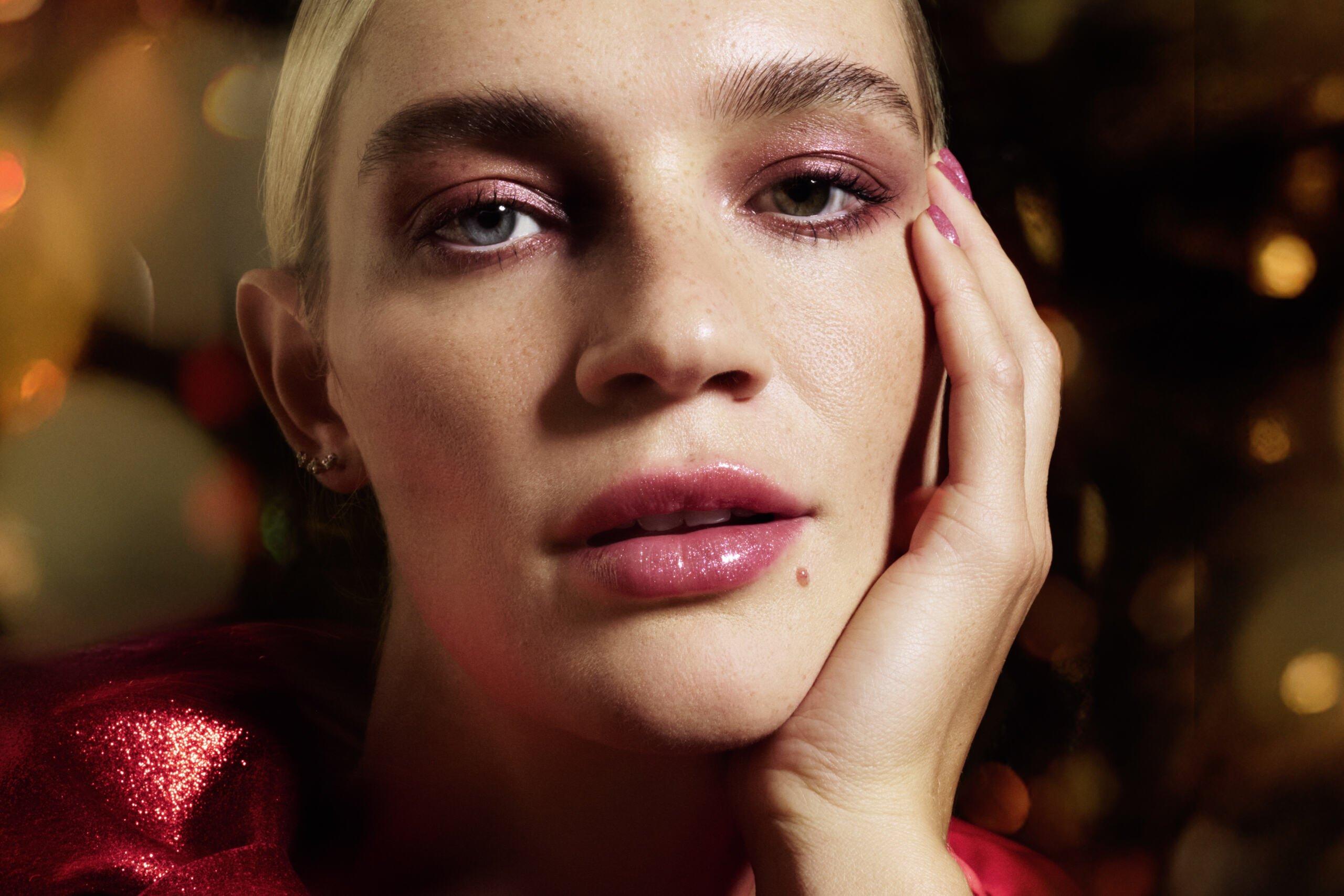 Catrice Dinnerparty Make-up-Looks - Augen- und Lippen-Make-up Porträt