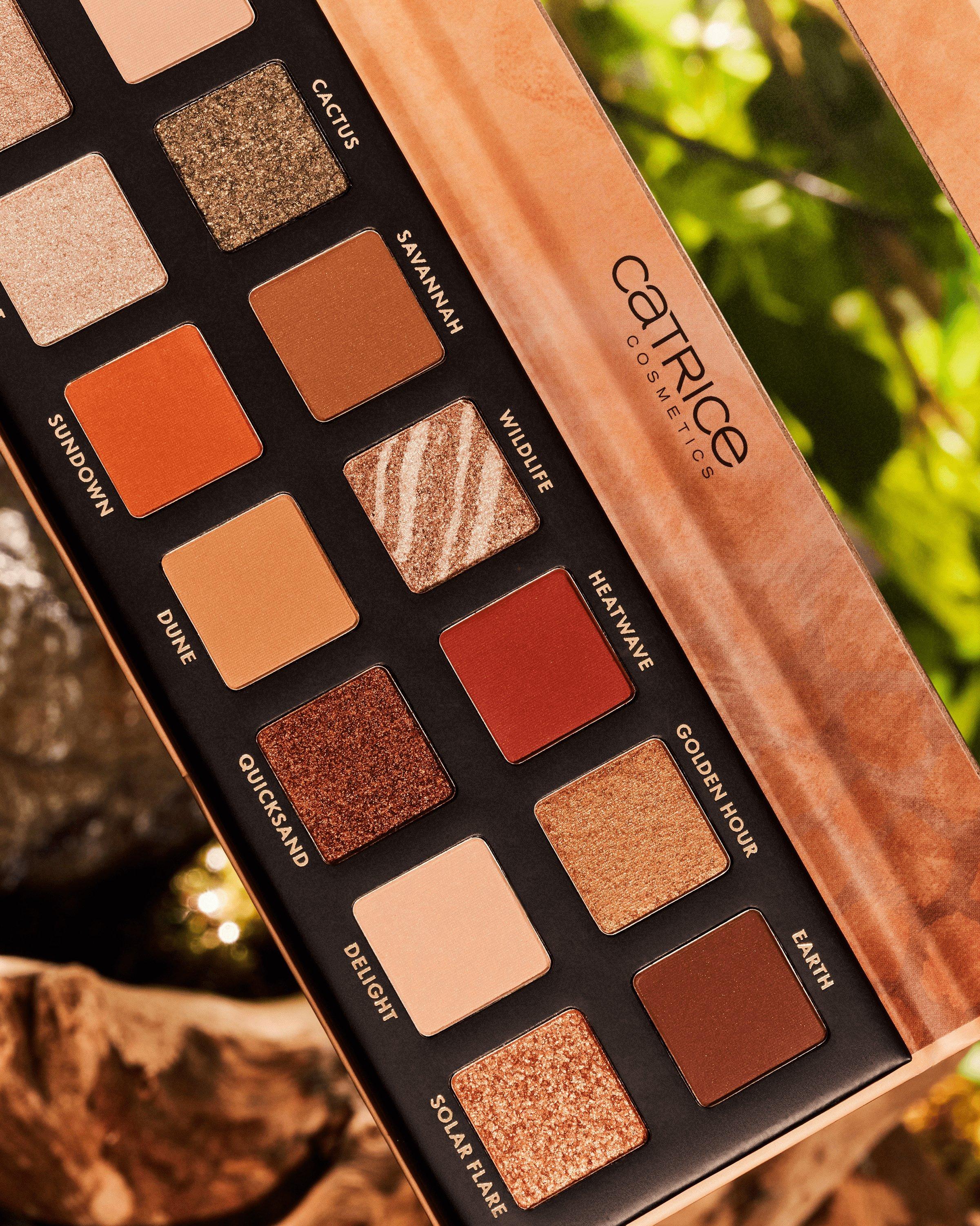 catrice earth tone make up look product