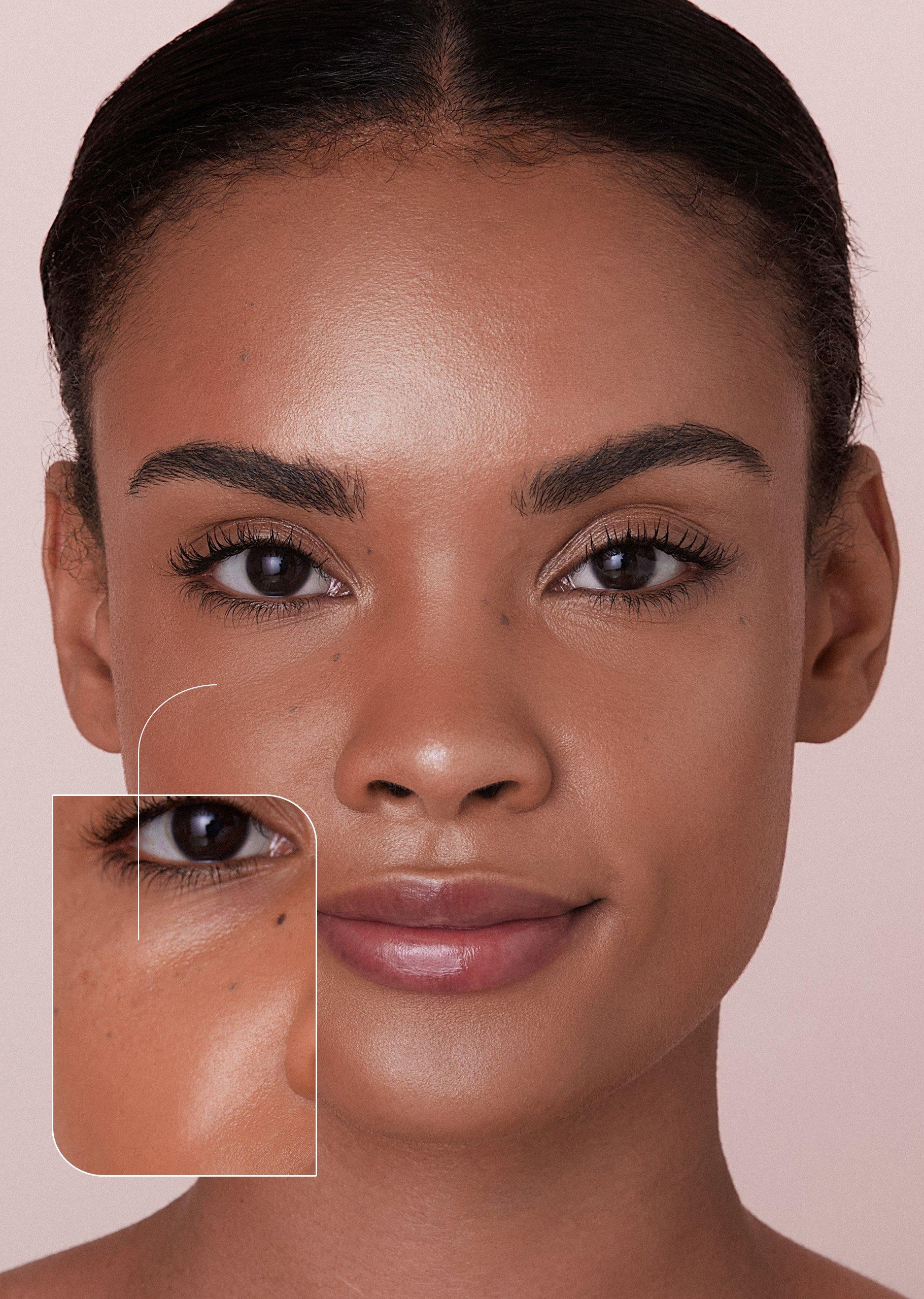 Catrice Make-up-Tipps bei Pigmentflecken - mit Concealer ausgleichen Porträt