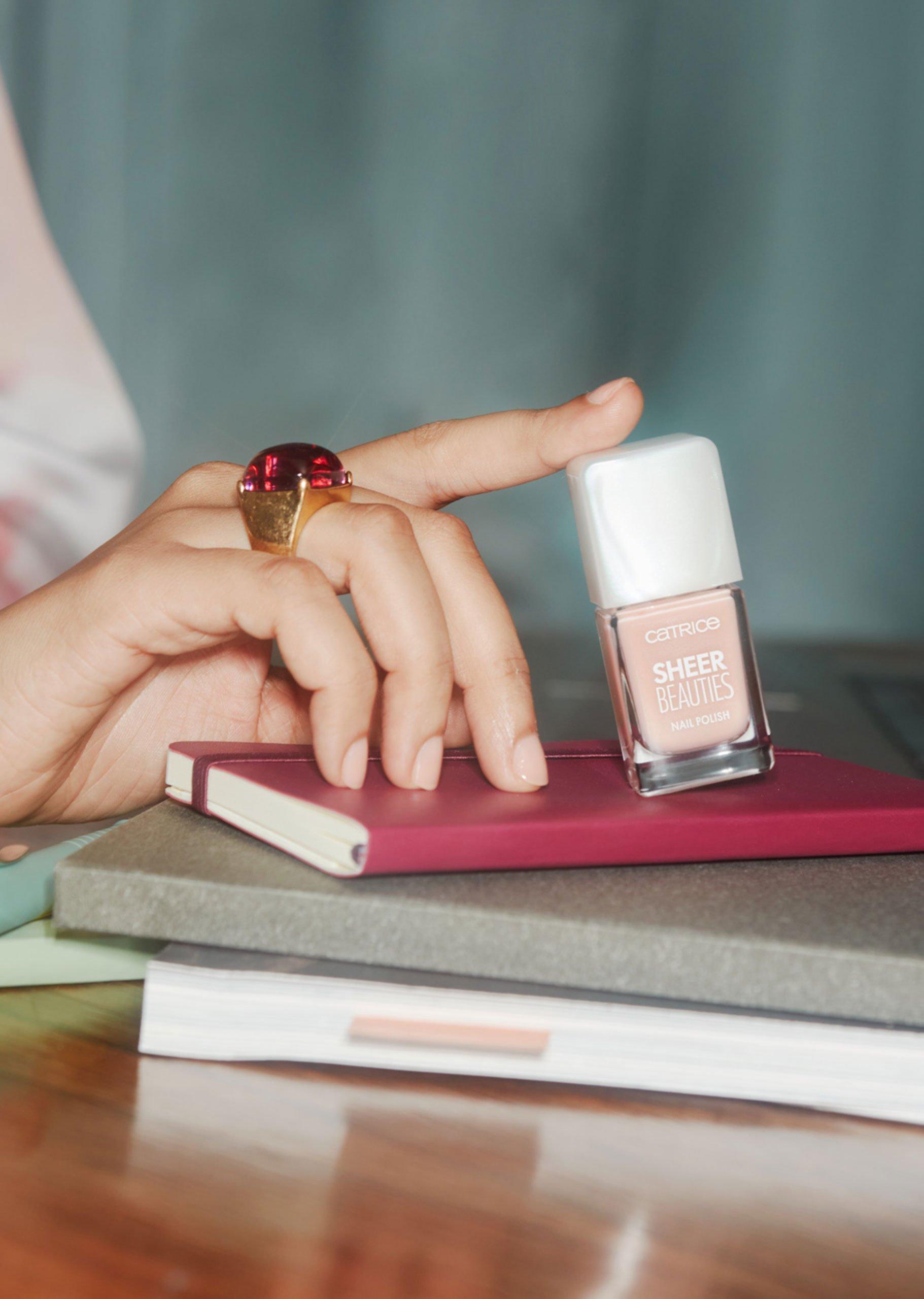 catrice nouveautés vernis à ongles sheer beauties