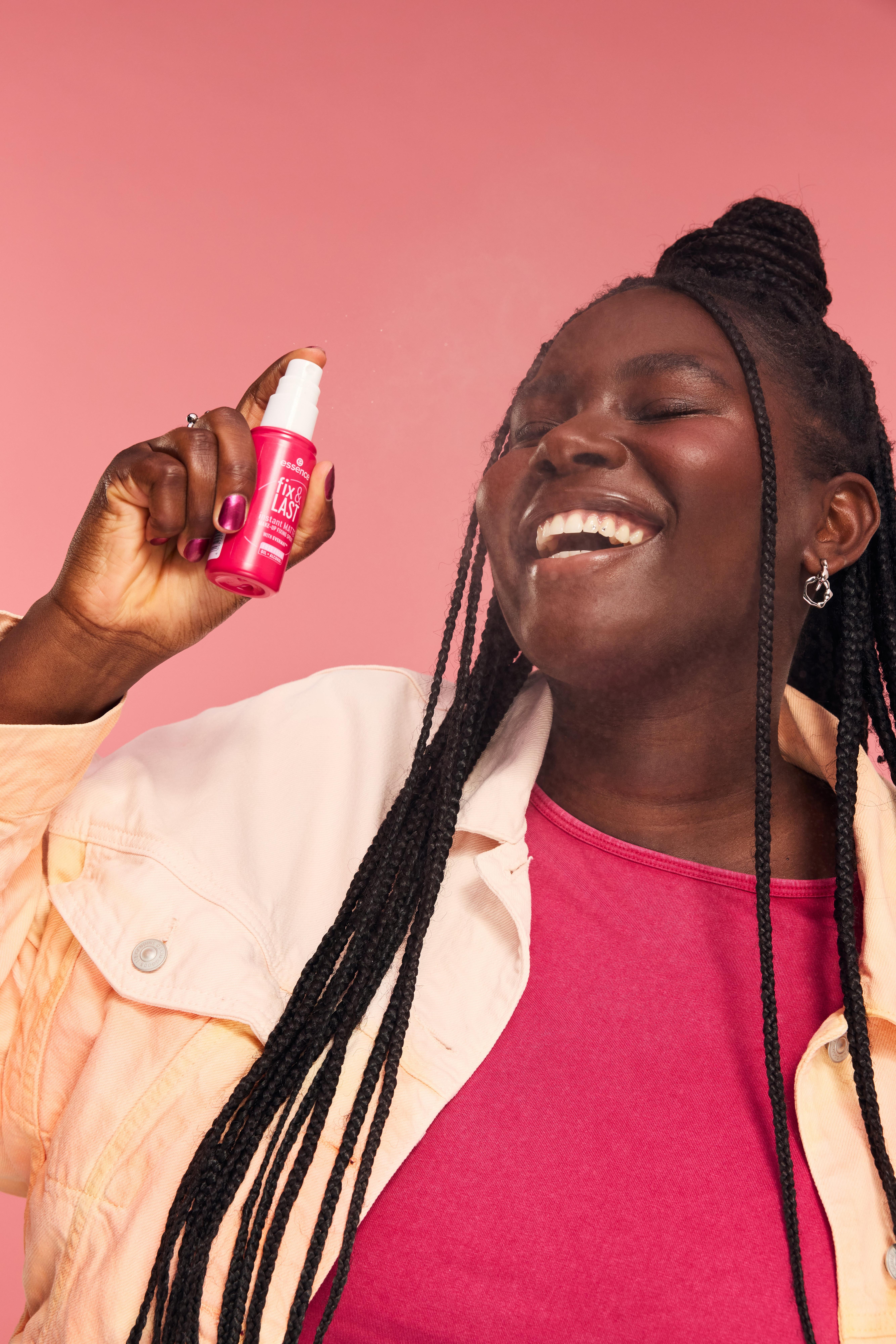 essence burgundy make up portrait