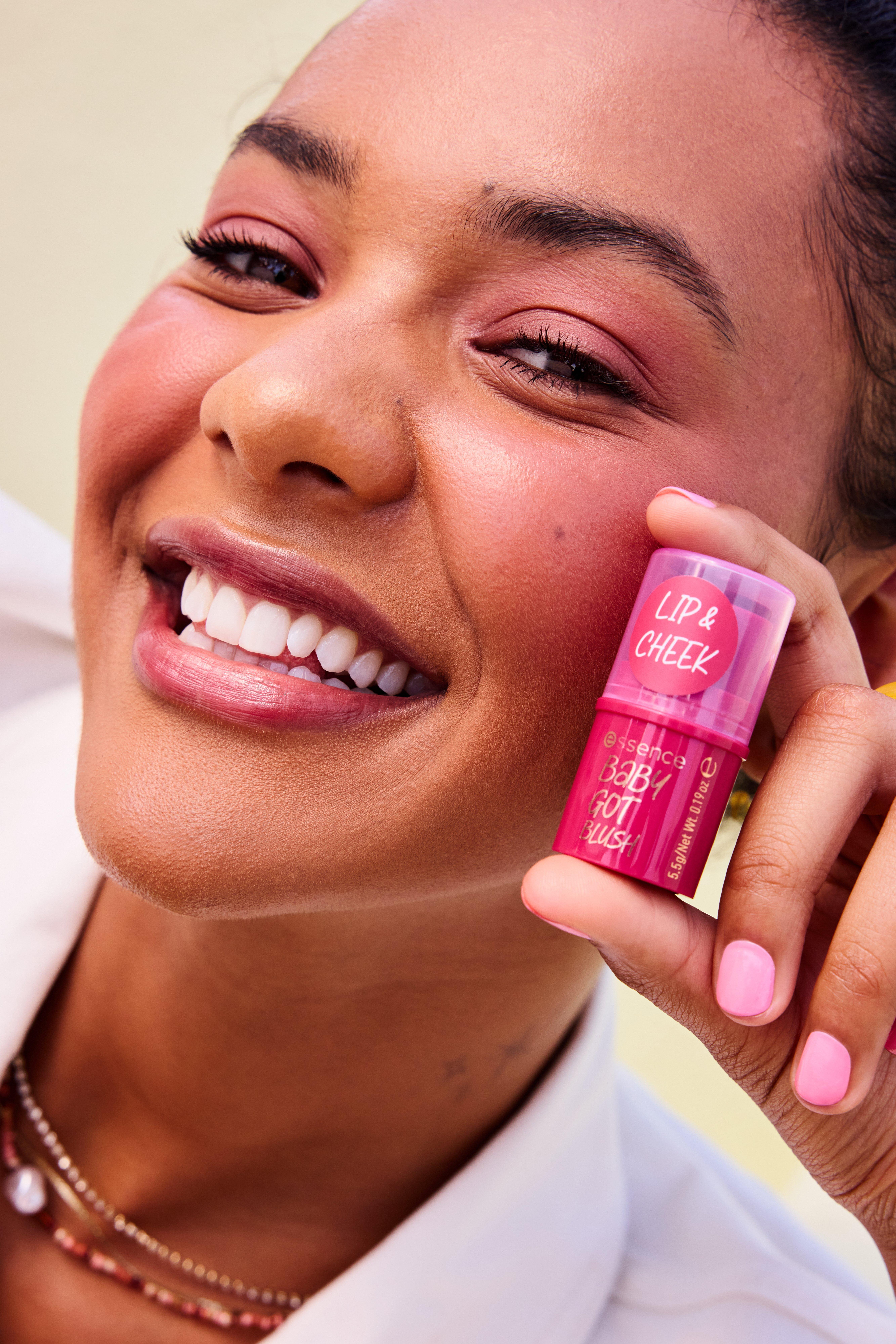 essence cherry blush portrait