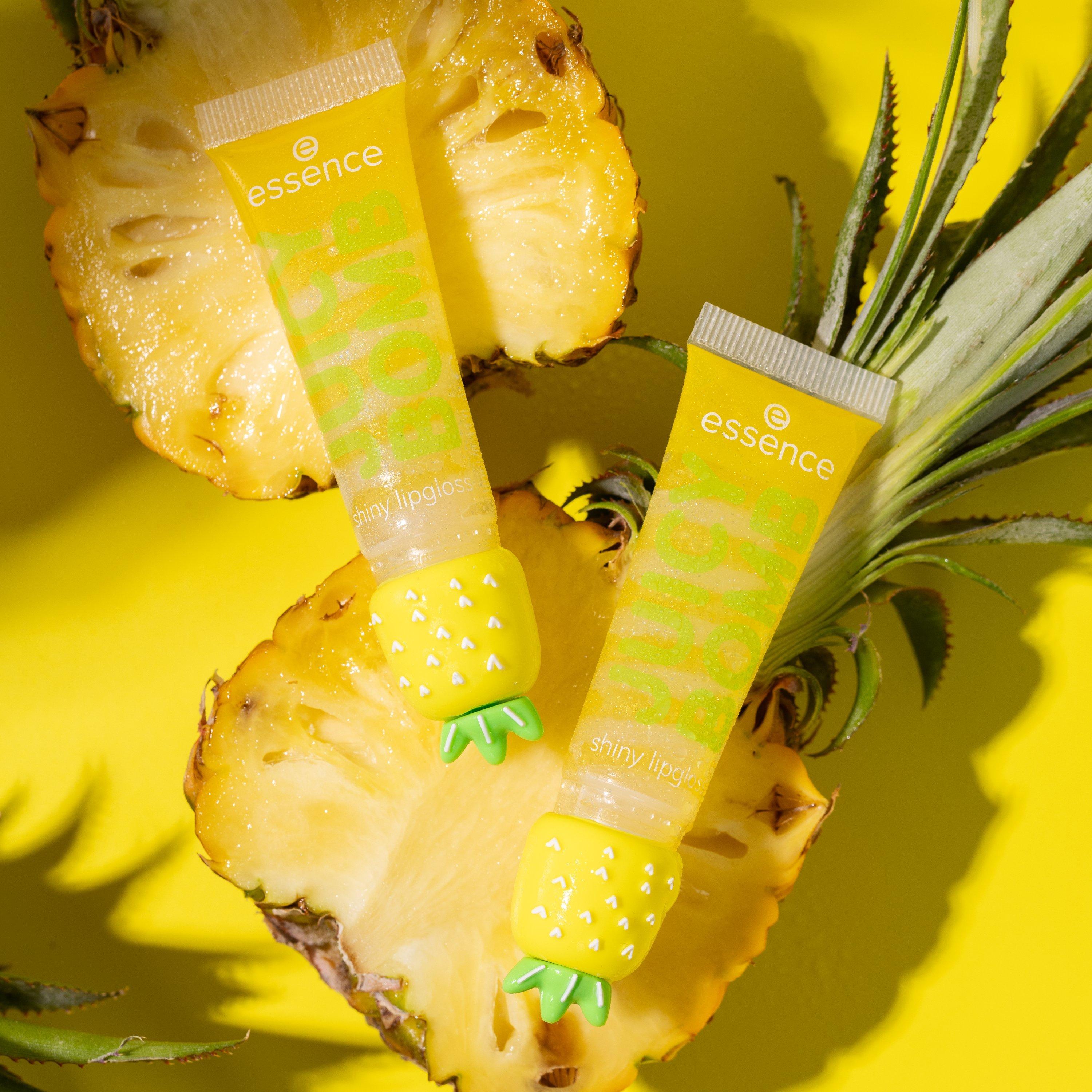 essence trendová edice juicy bomb pineapple paradise