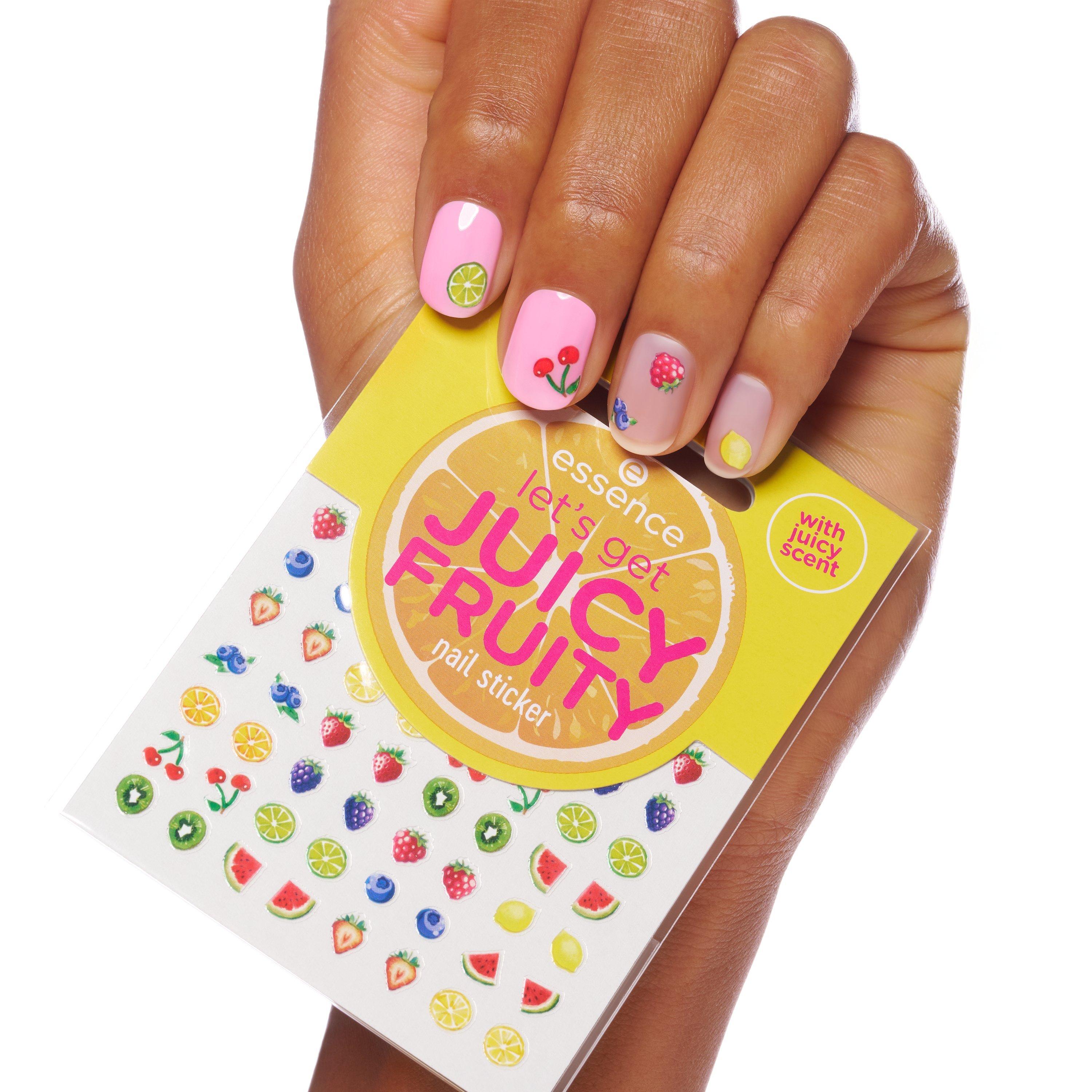 juicy bomb nail stickers