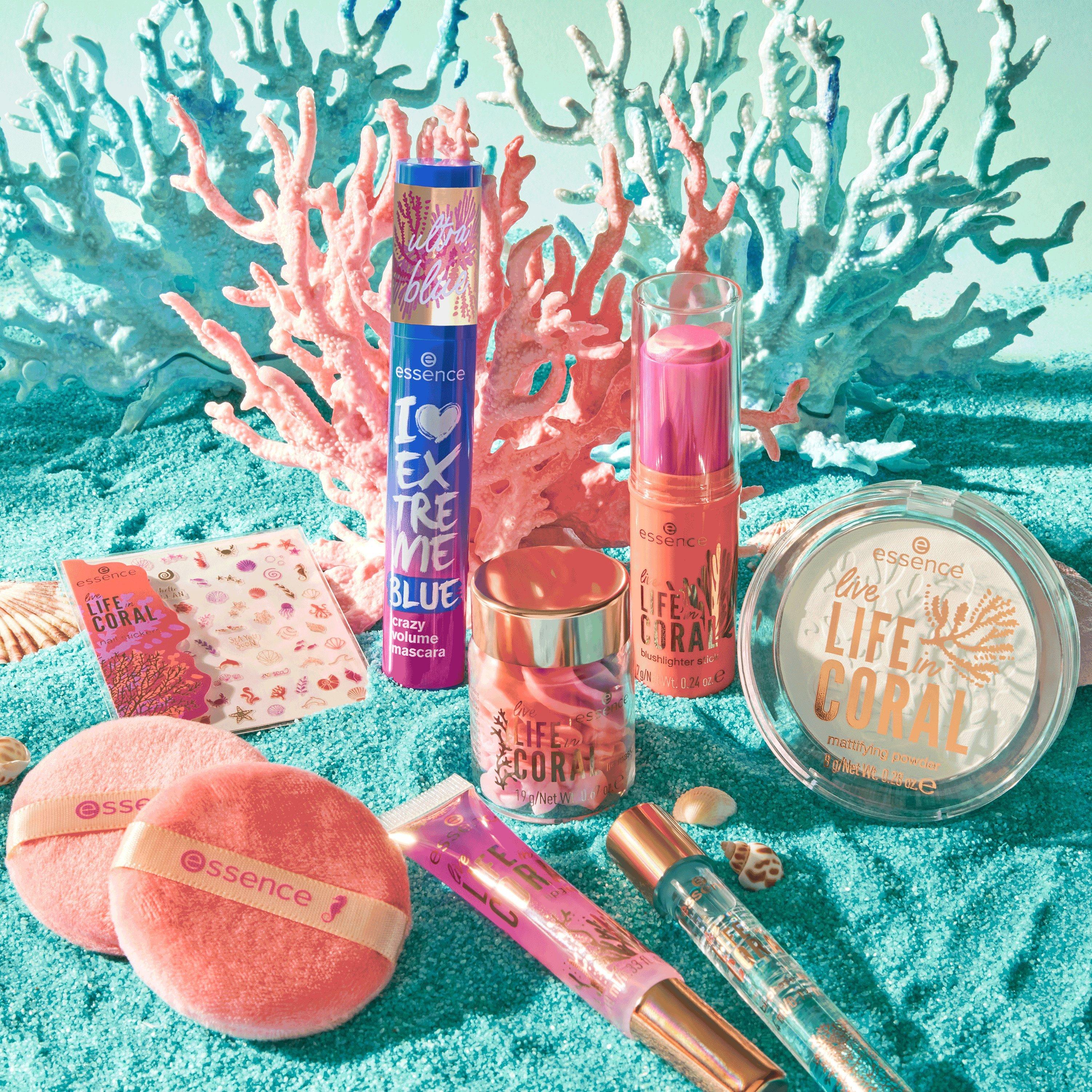 essence trend edition live life in coral mix di prodotti