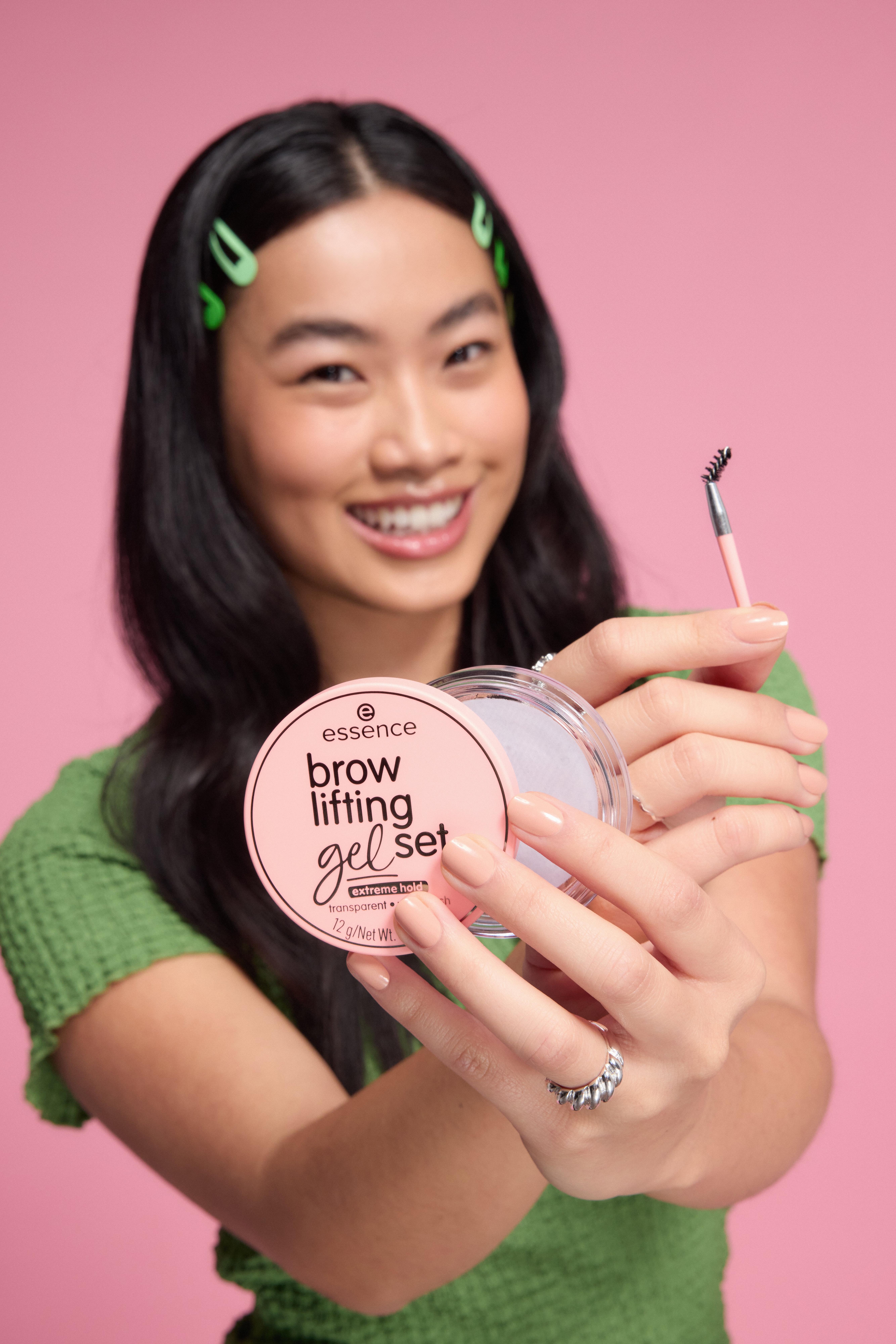 essence most viral make up looks portrait soap brows
