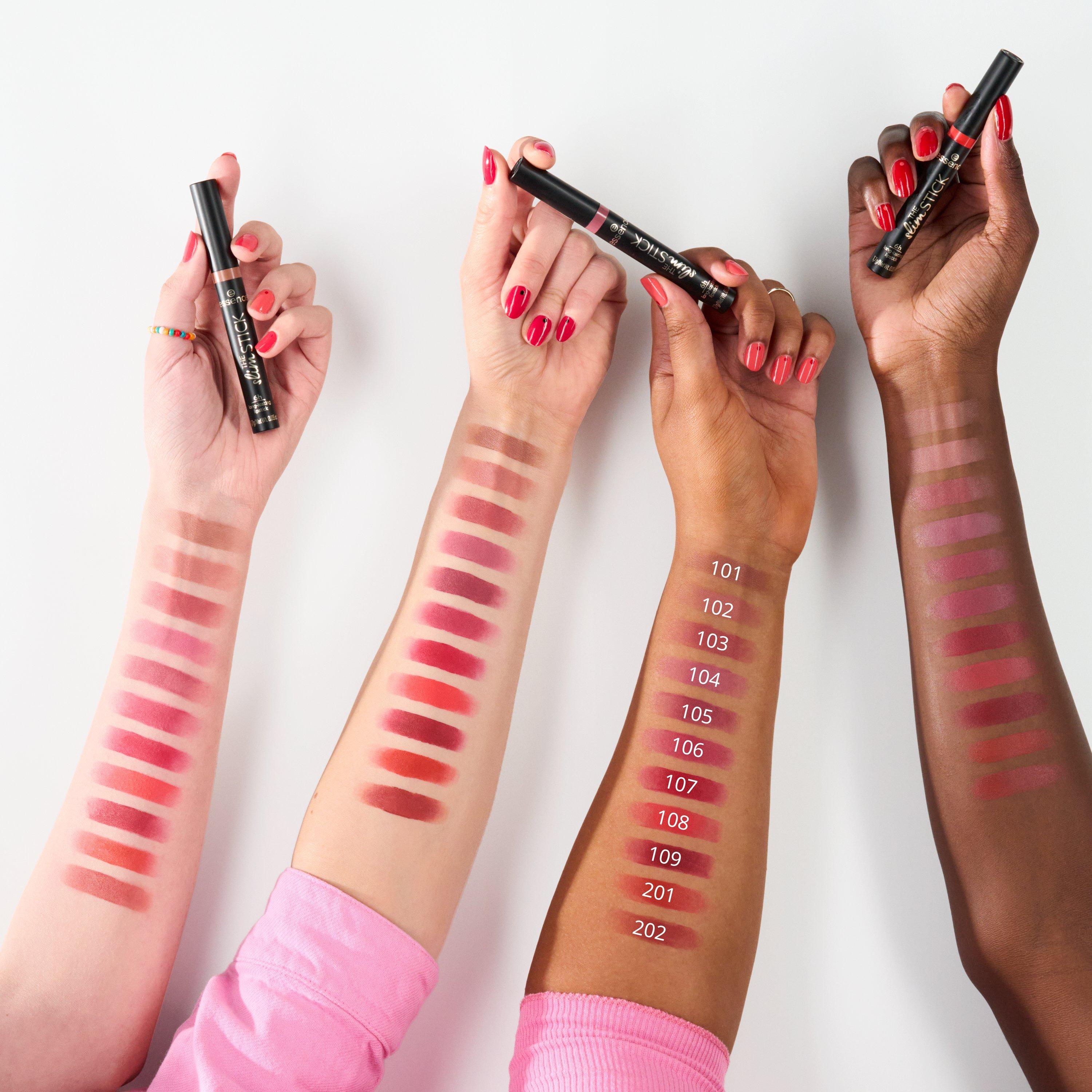 essence perfect red lips swatch Der passende Rotton für deinen Typ