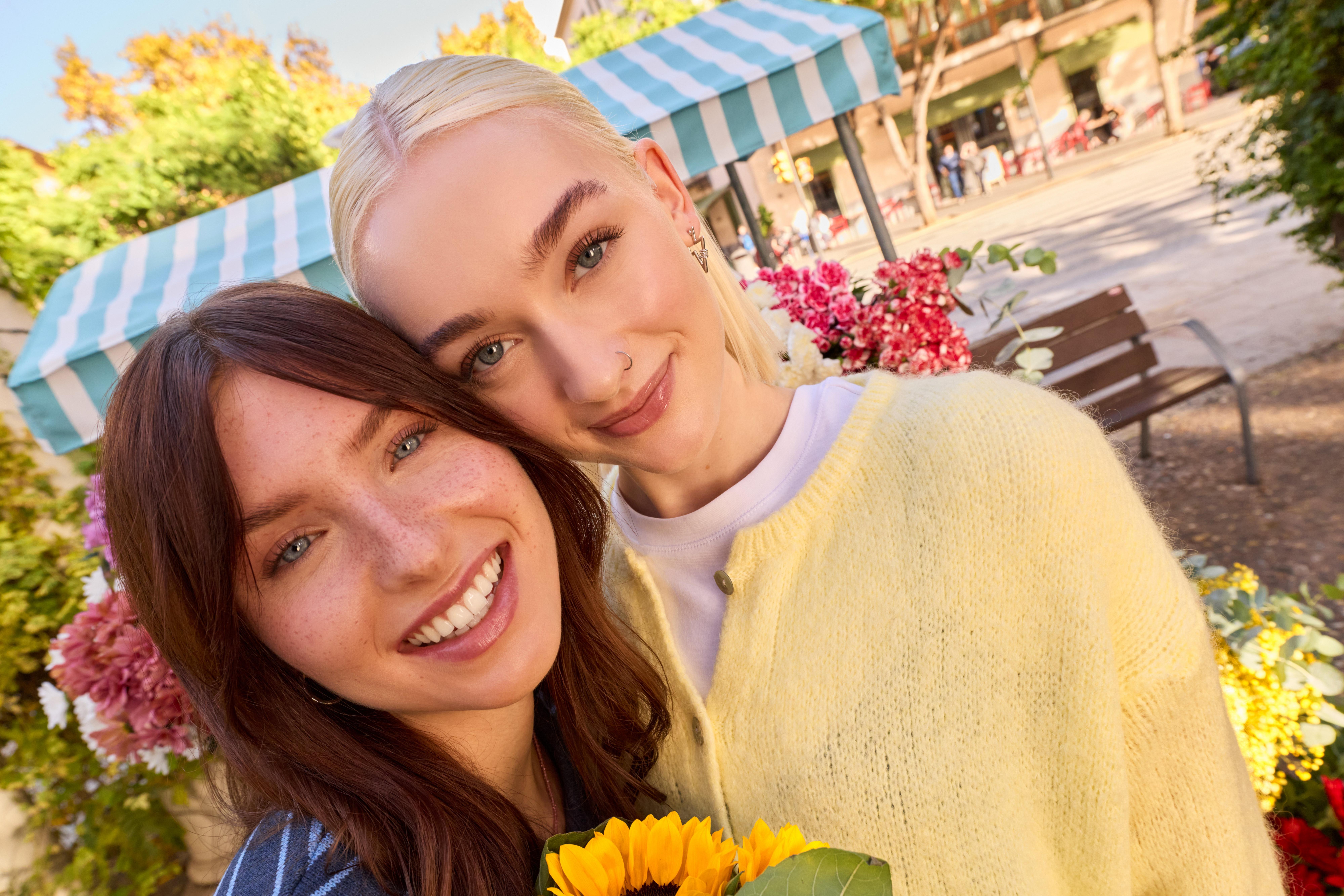 essence silky blur portrait