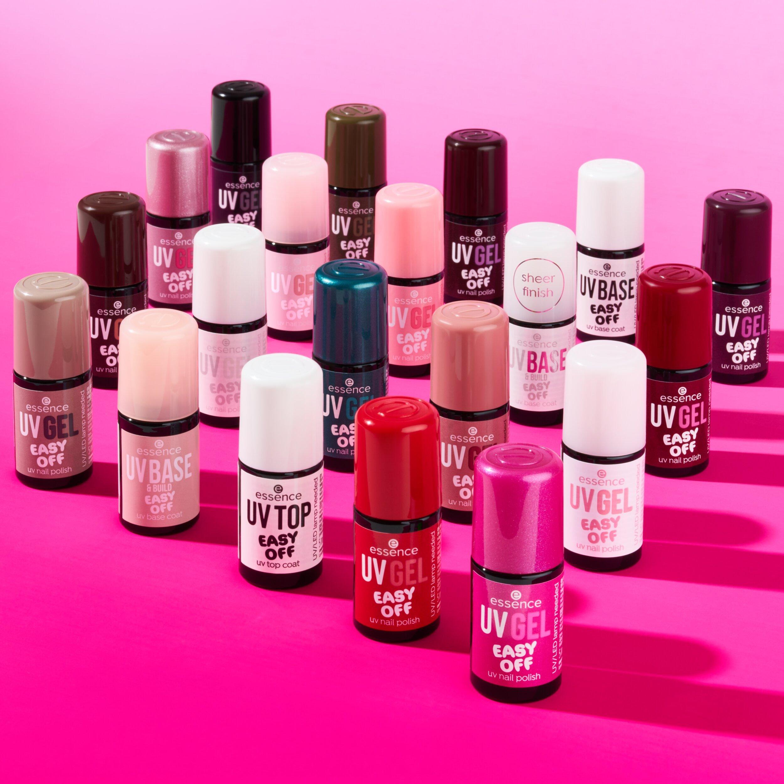 essence UV Gel Nails EASY OFF Produkt Range