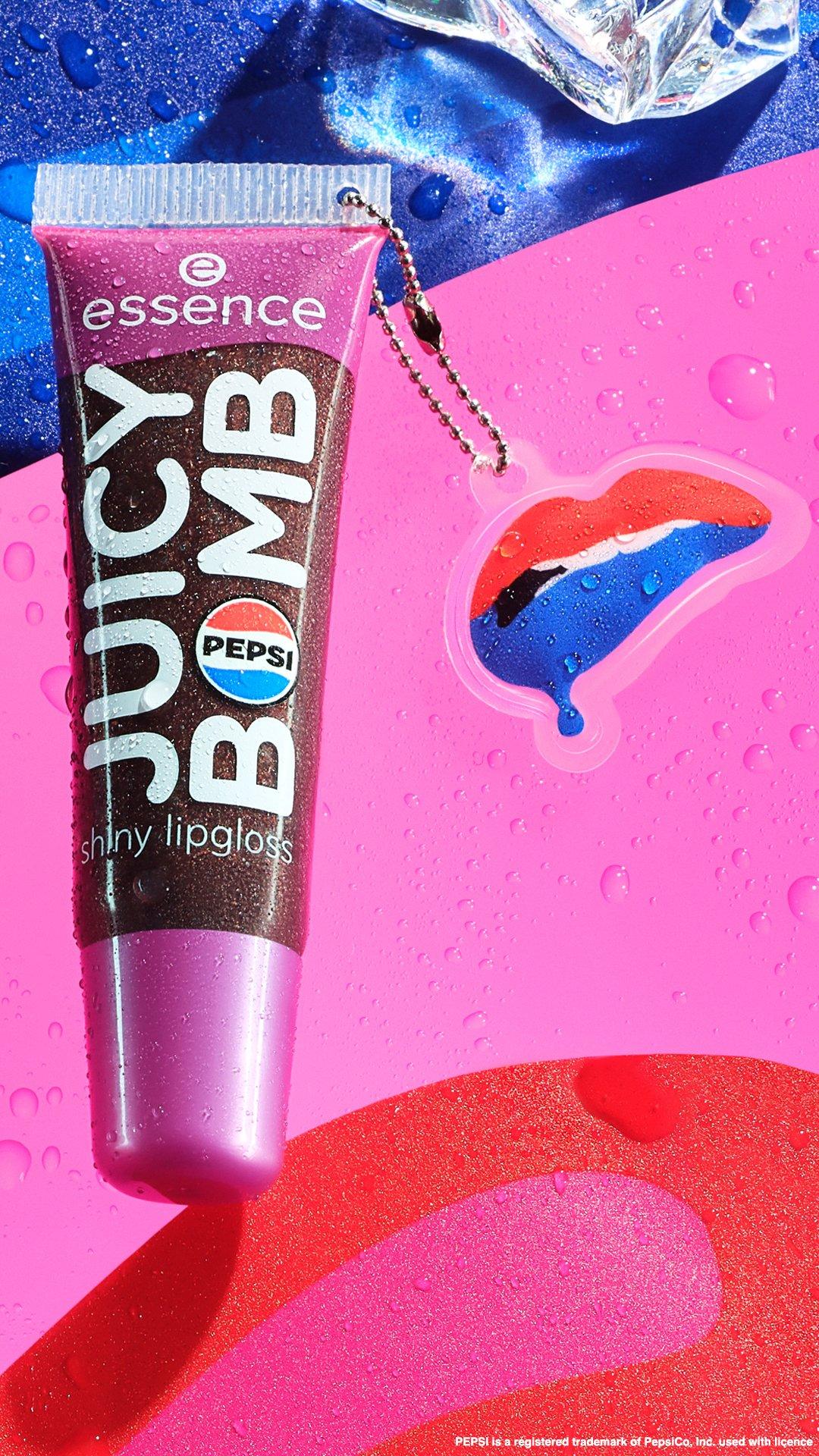 essence juicy bomb x pepsi product