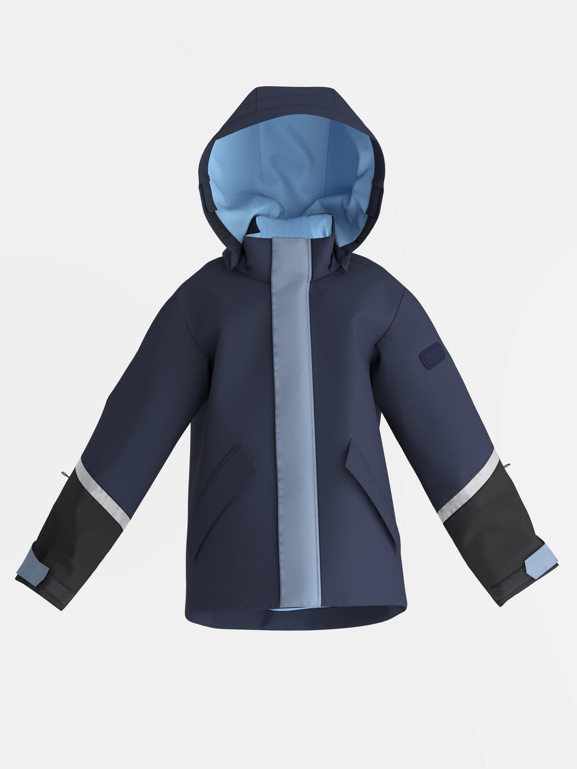 Vattentät skaljacka med justerbara ärmar – Kids Performance Wear