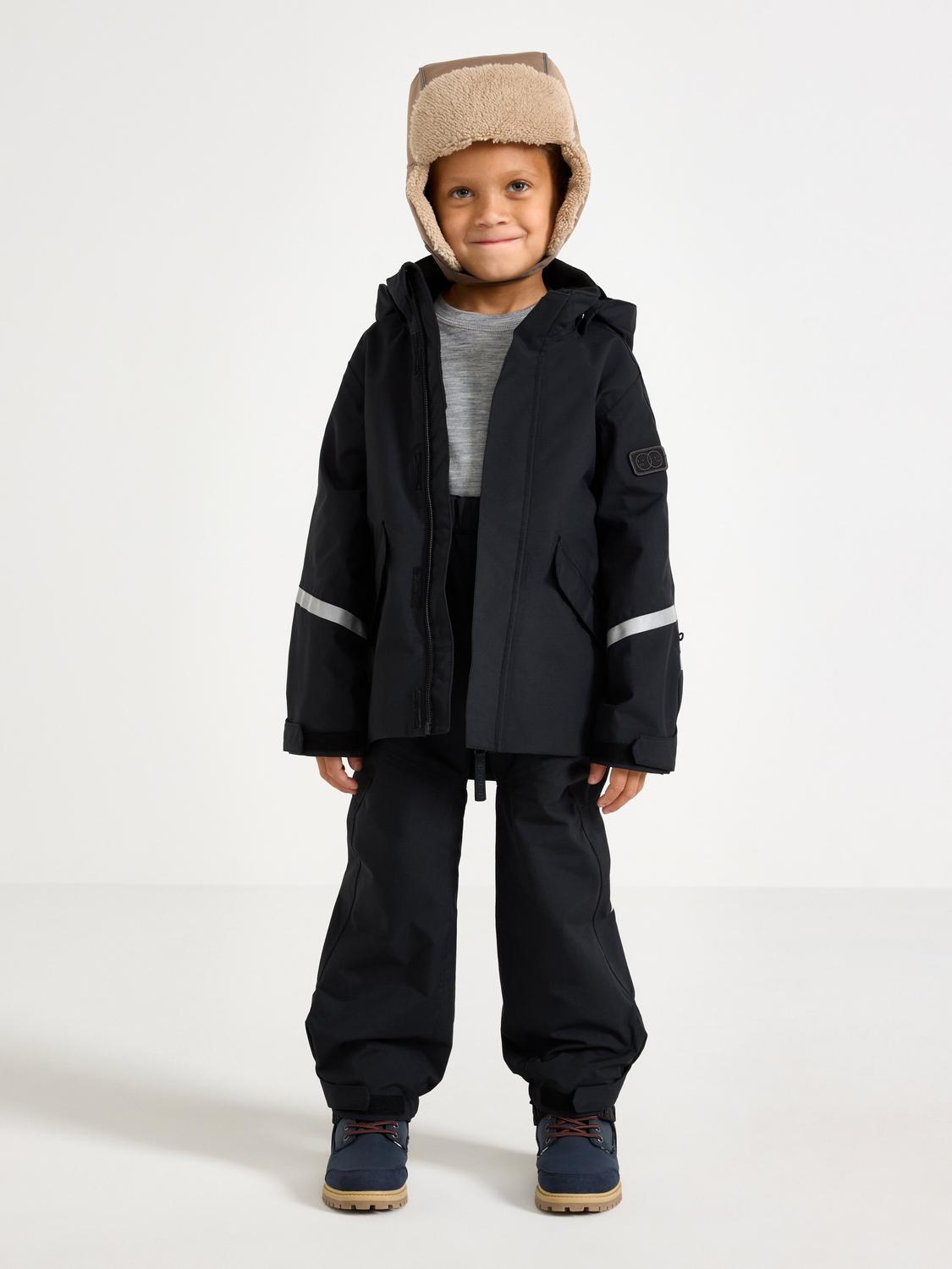 Vattentät skaljacka med justerbara ärmar – Kids Performance Wear