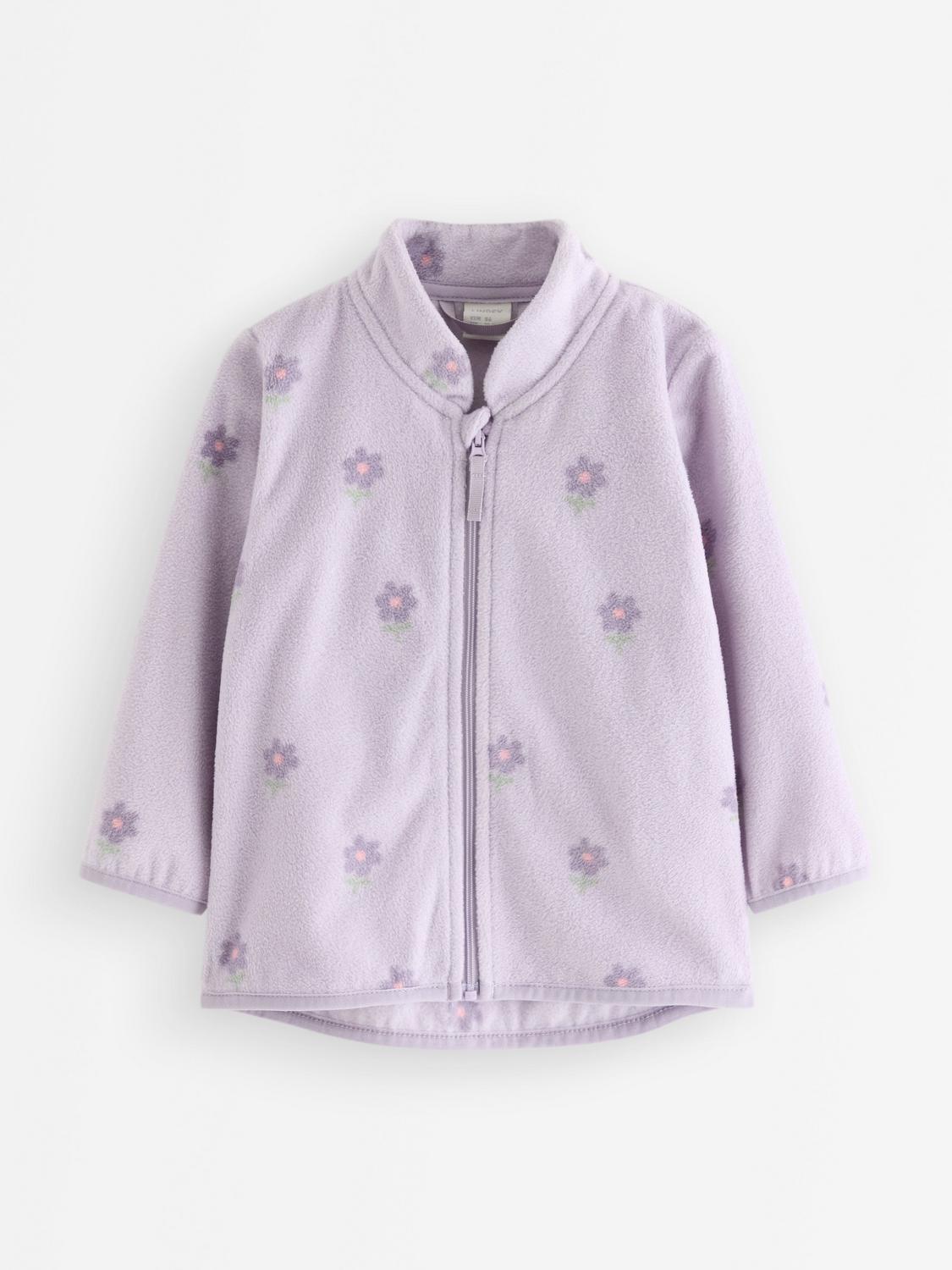 Jacka i microfleece