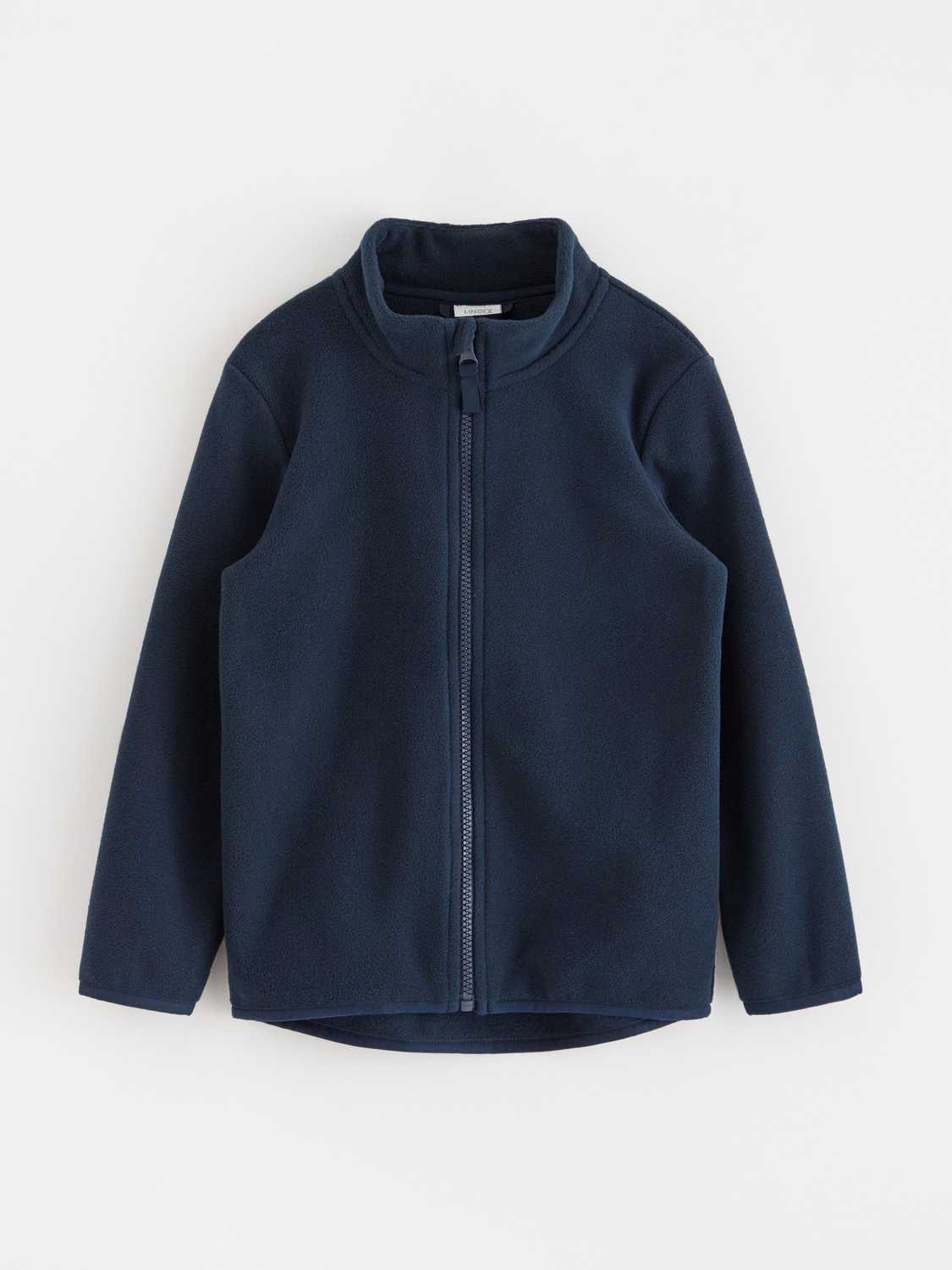 Jacka i microfleece