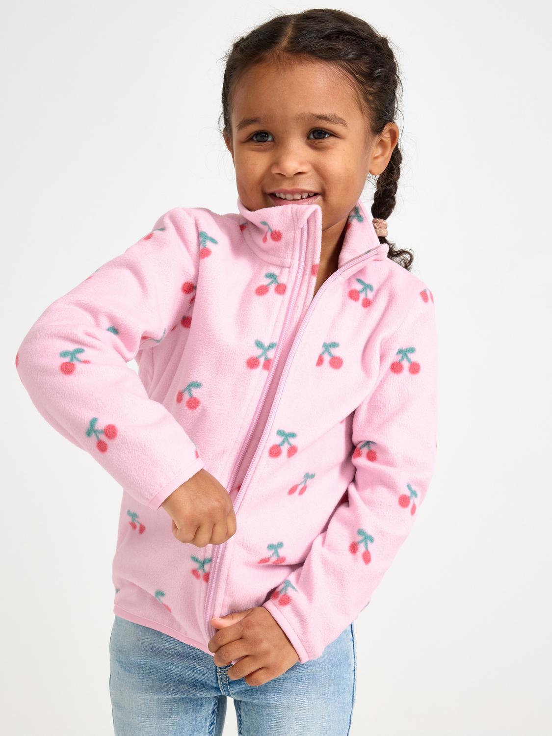 Jacka i microfleece