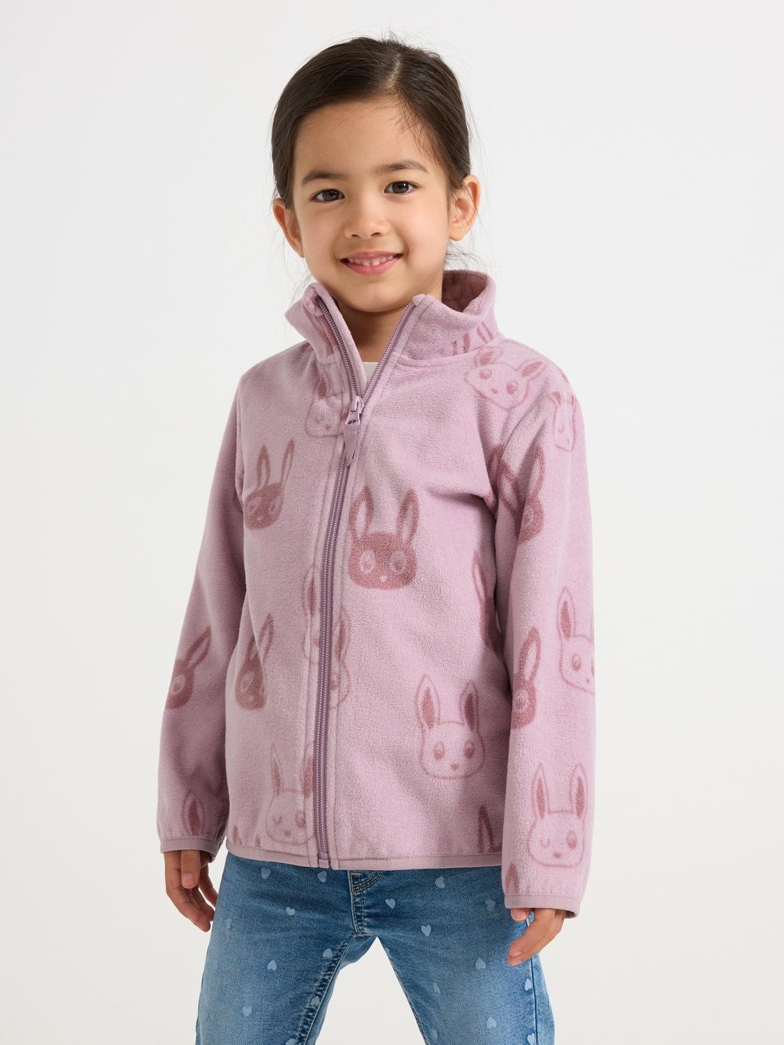 Jacket in microfleece