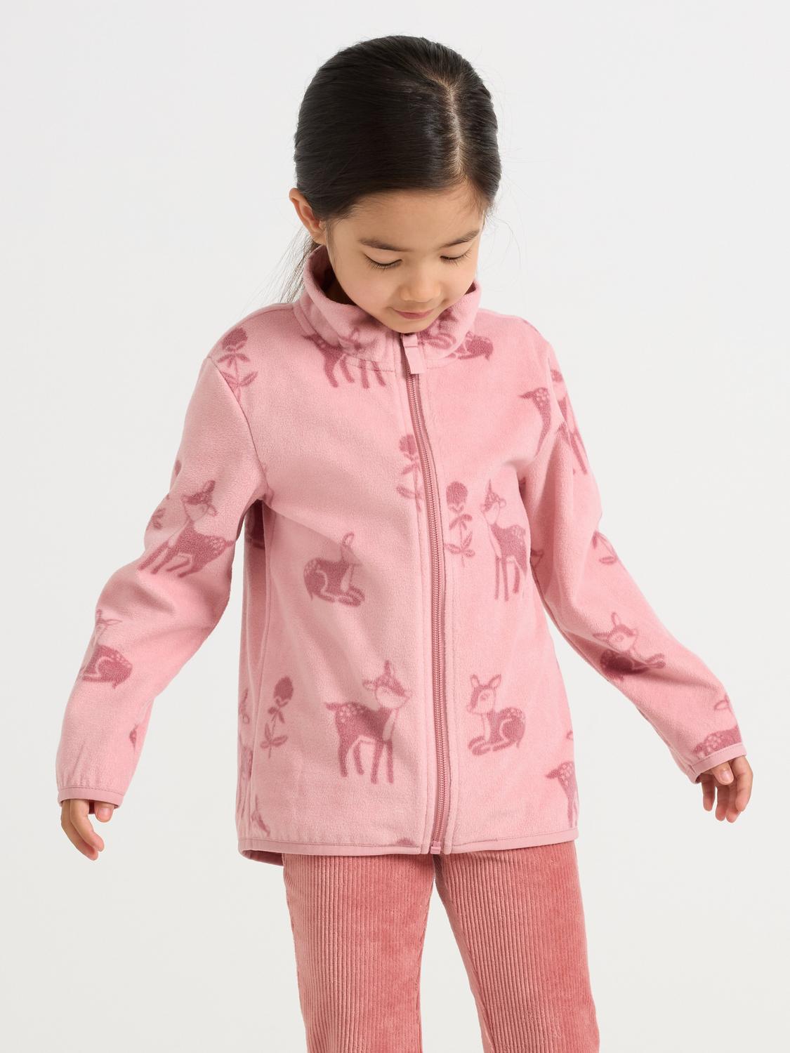 Jacket in microfleece
