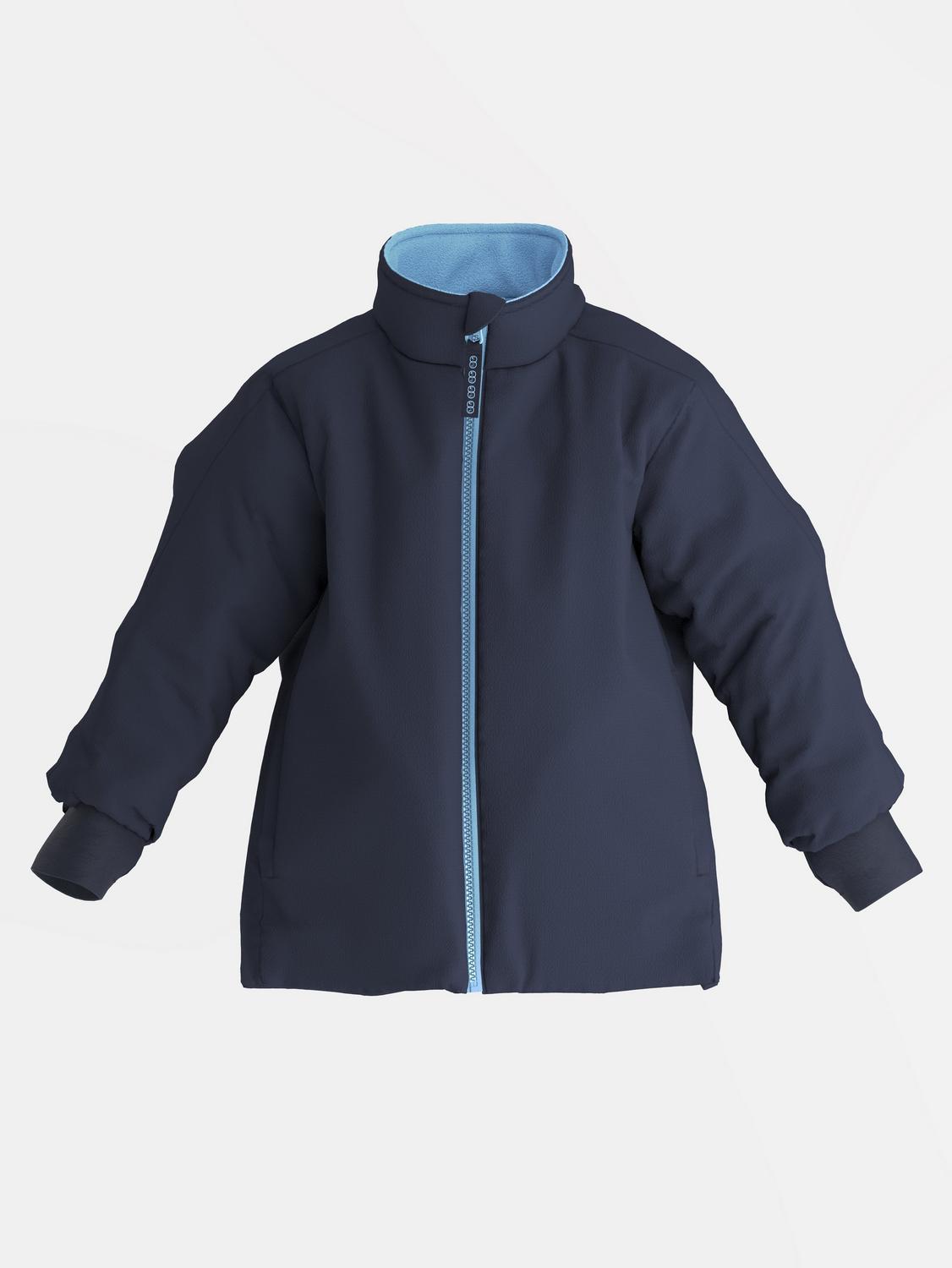 Vattenavvisande, vadderad lättviktsjacka – Kids Performance Wear