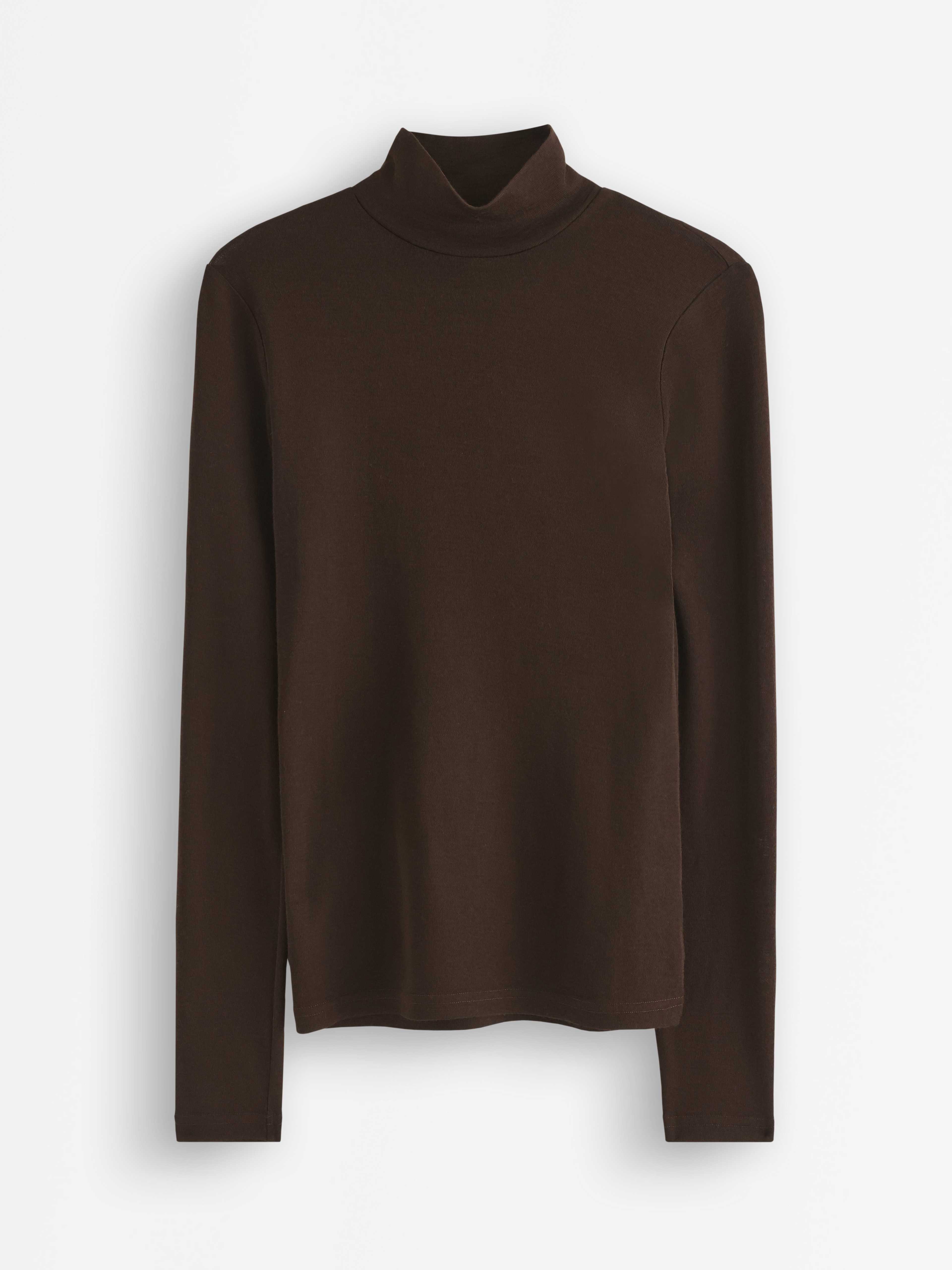 Lindex Topp i merinoull med halvpolo dam – bild 8