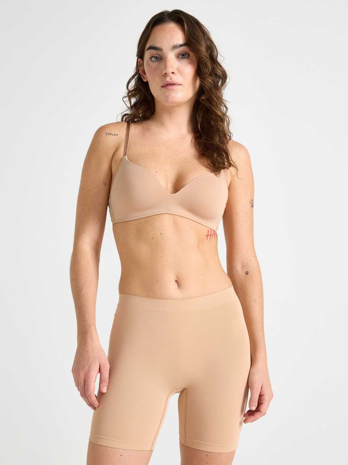 Seamless bikertrosor med hög midja