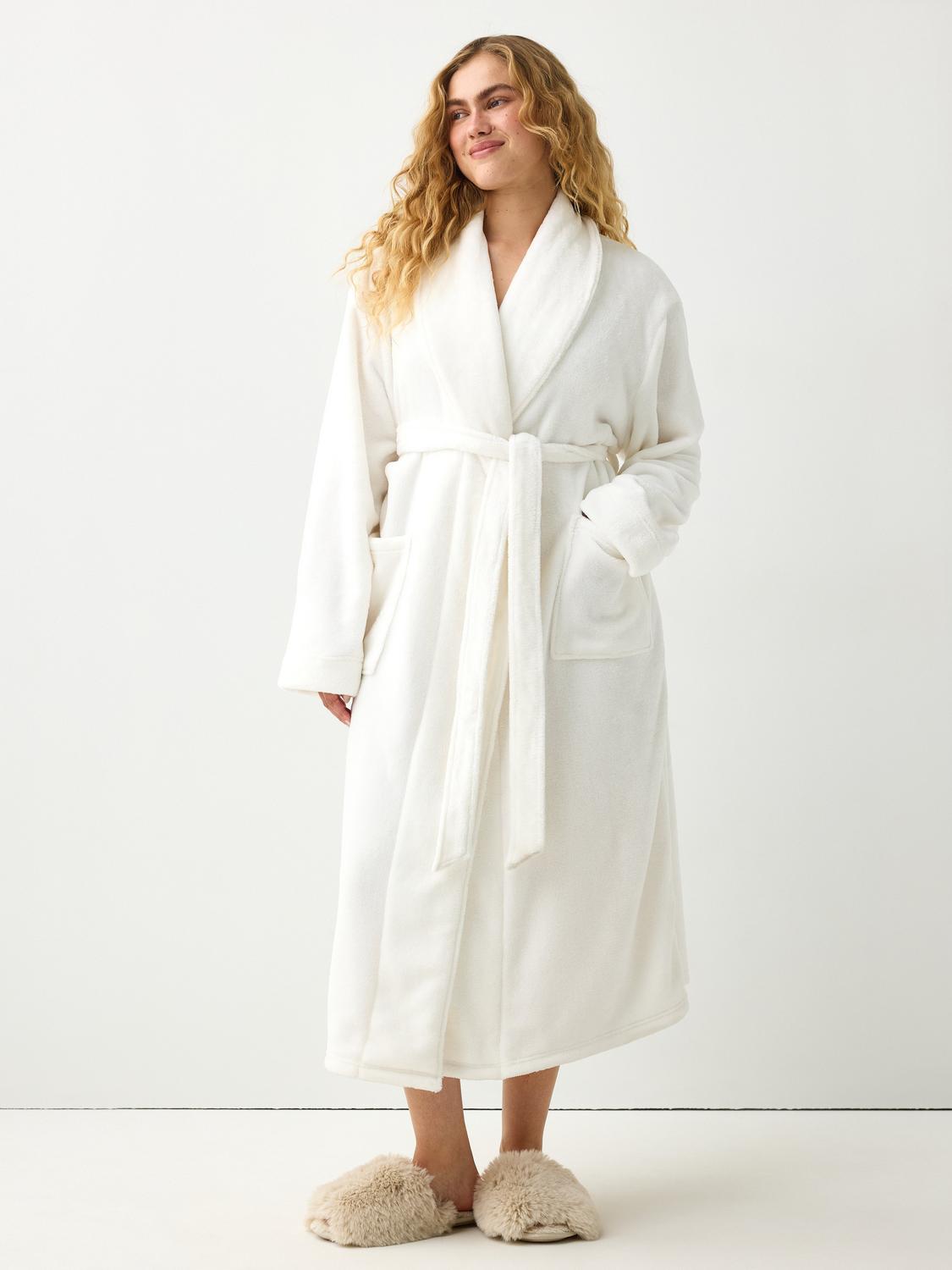 Fleece morgonrock