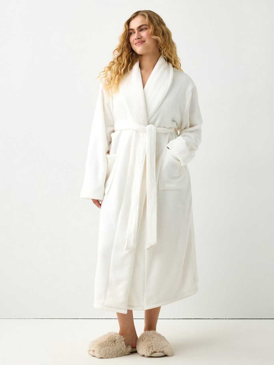 Fleece morgonrock