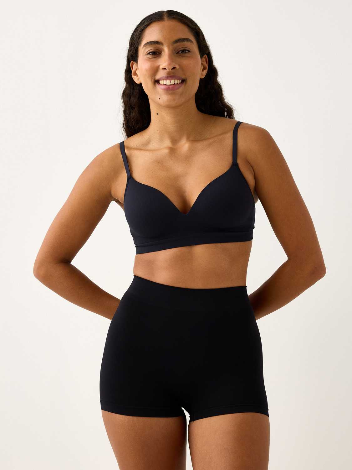 Seamless boxertrosor med hög midja