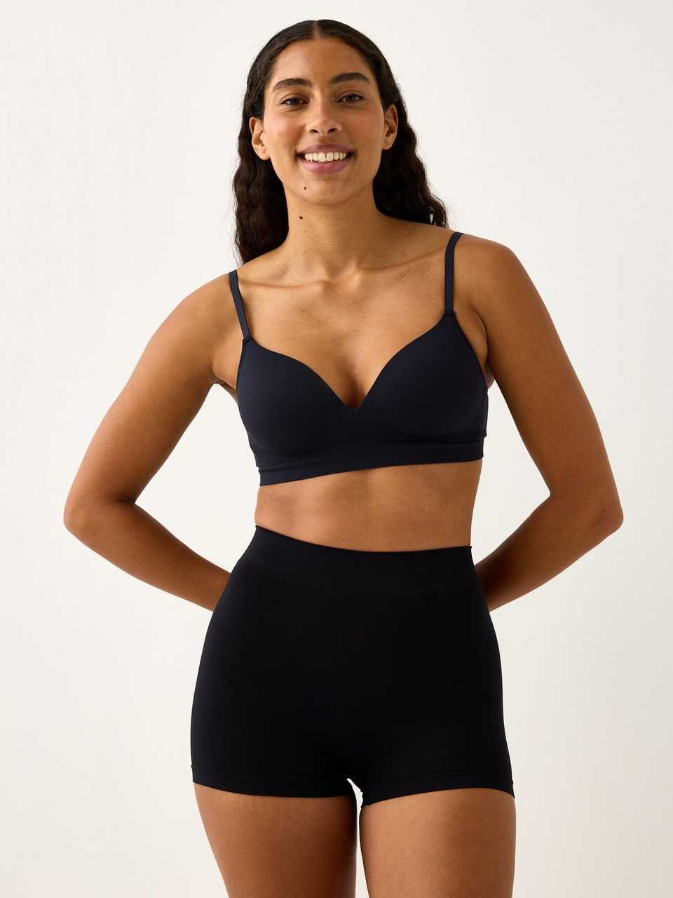 Seamless boxertrosor med hög midja