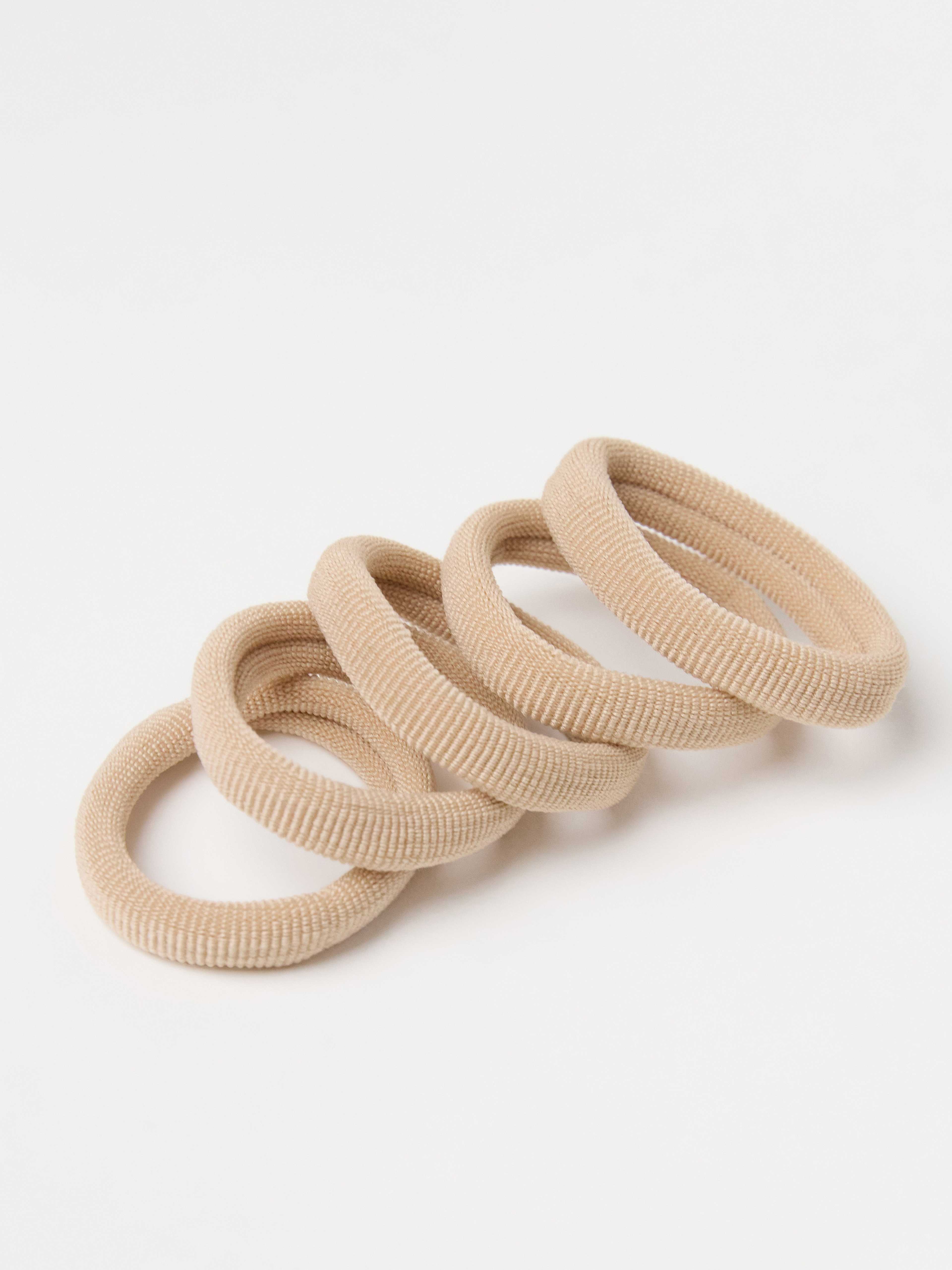 5-pack hårsnoddar