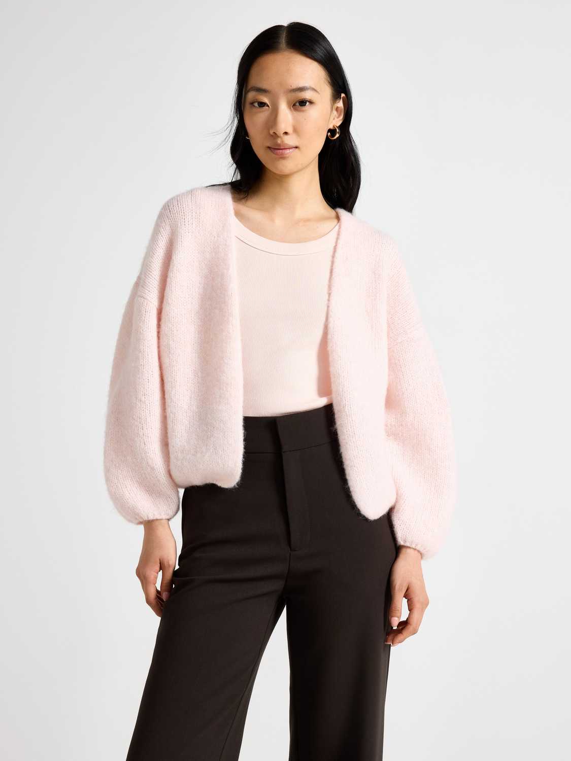 Stickad cardigan