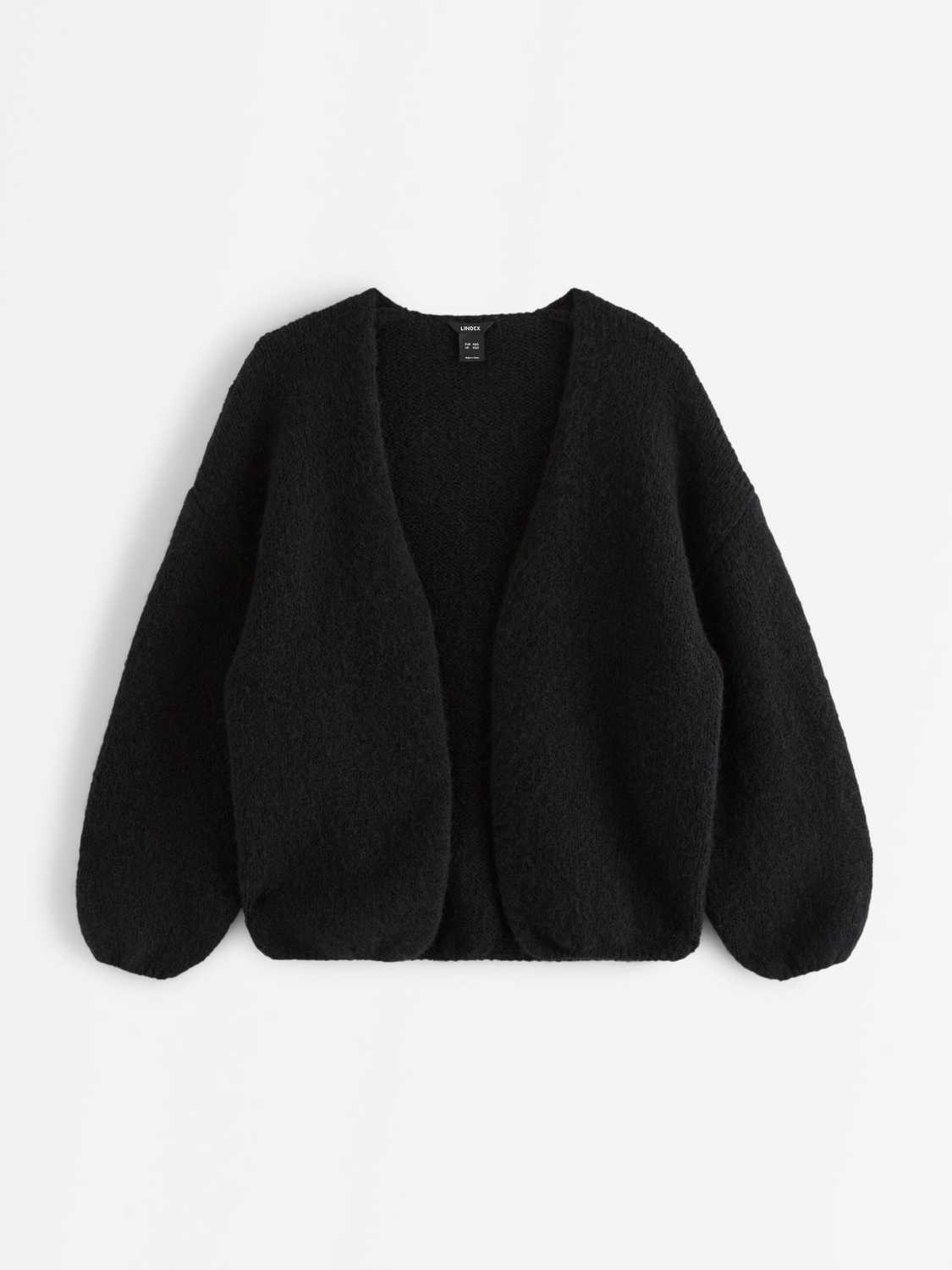 Stickad cardigan