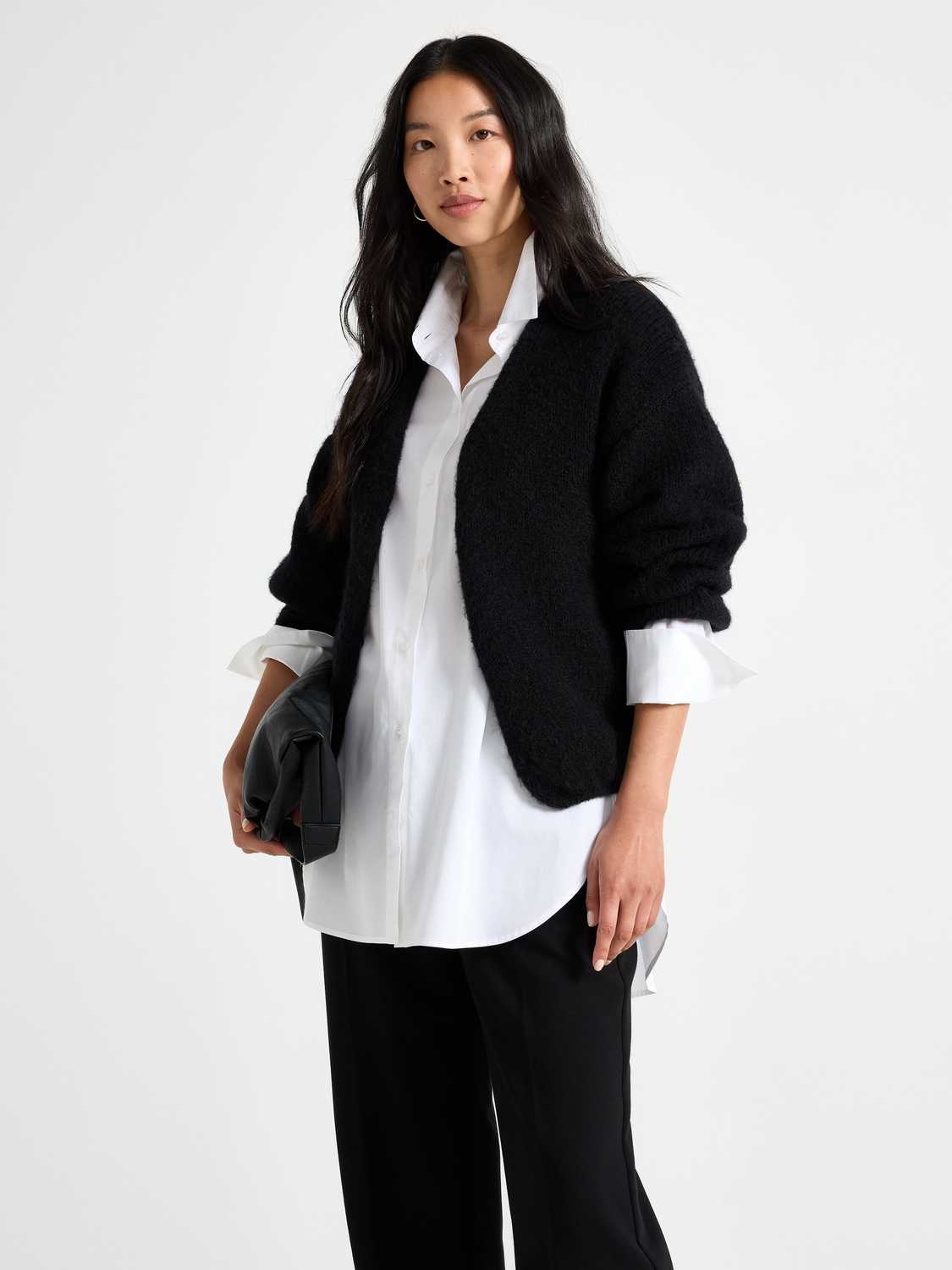 Stickad cardigan