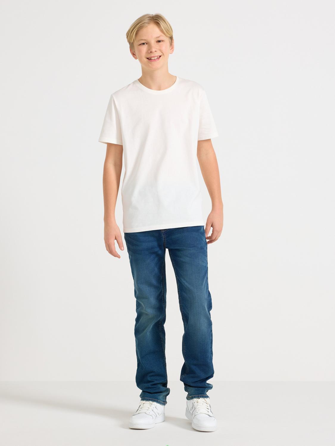 STAFFAN Regular straight superstretch jeans
