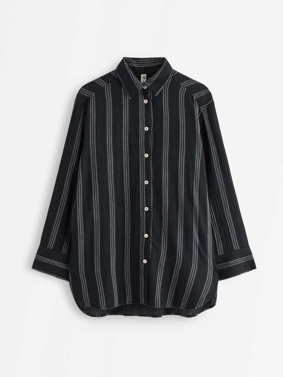 Oversized pyjamasskjorta