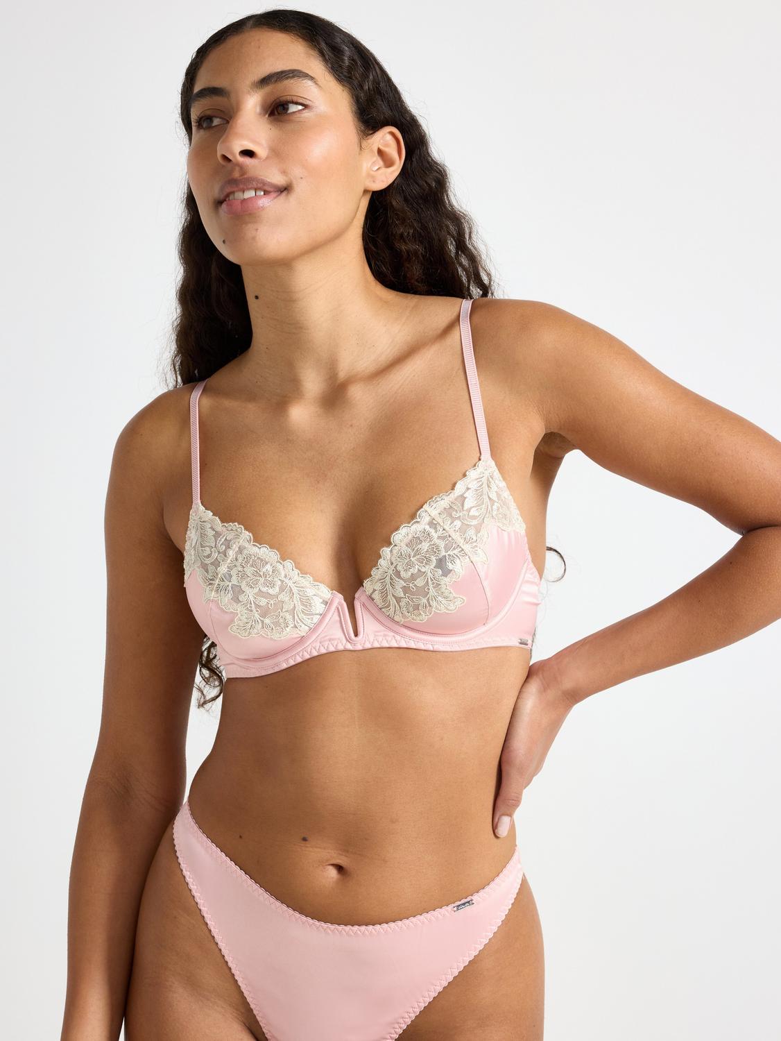 ella m – ovadderad bh med bygel