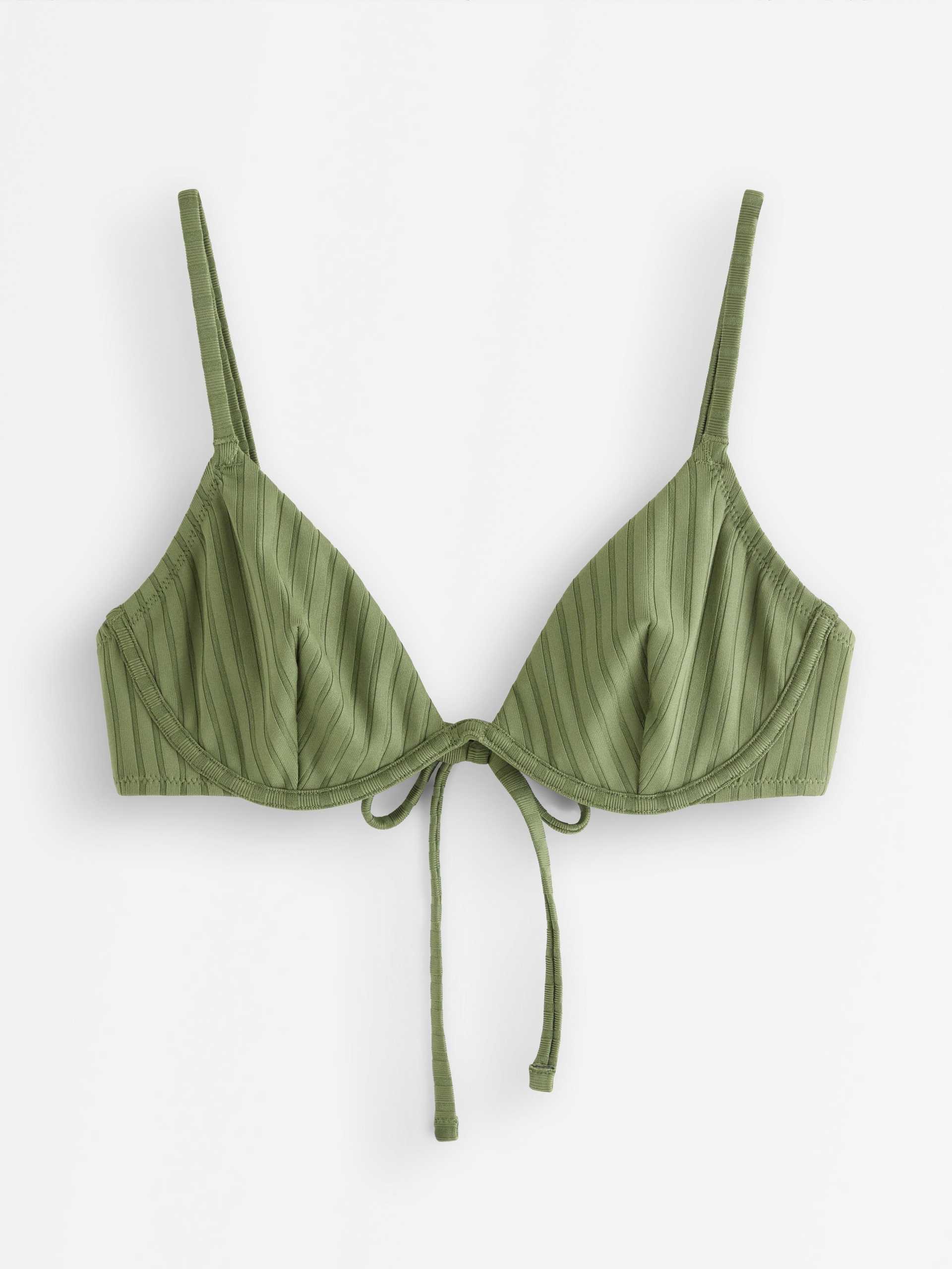 Lindex Ovadderad bikiniöverdel med bygel bikinis dam