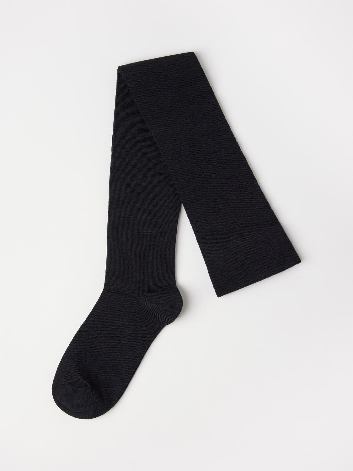 Overknee-strumpor i merinoullblandning