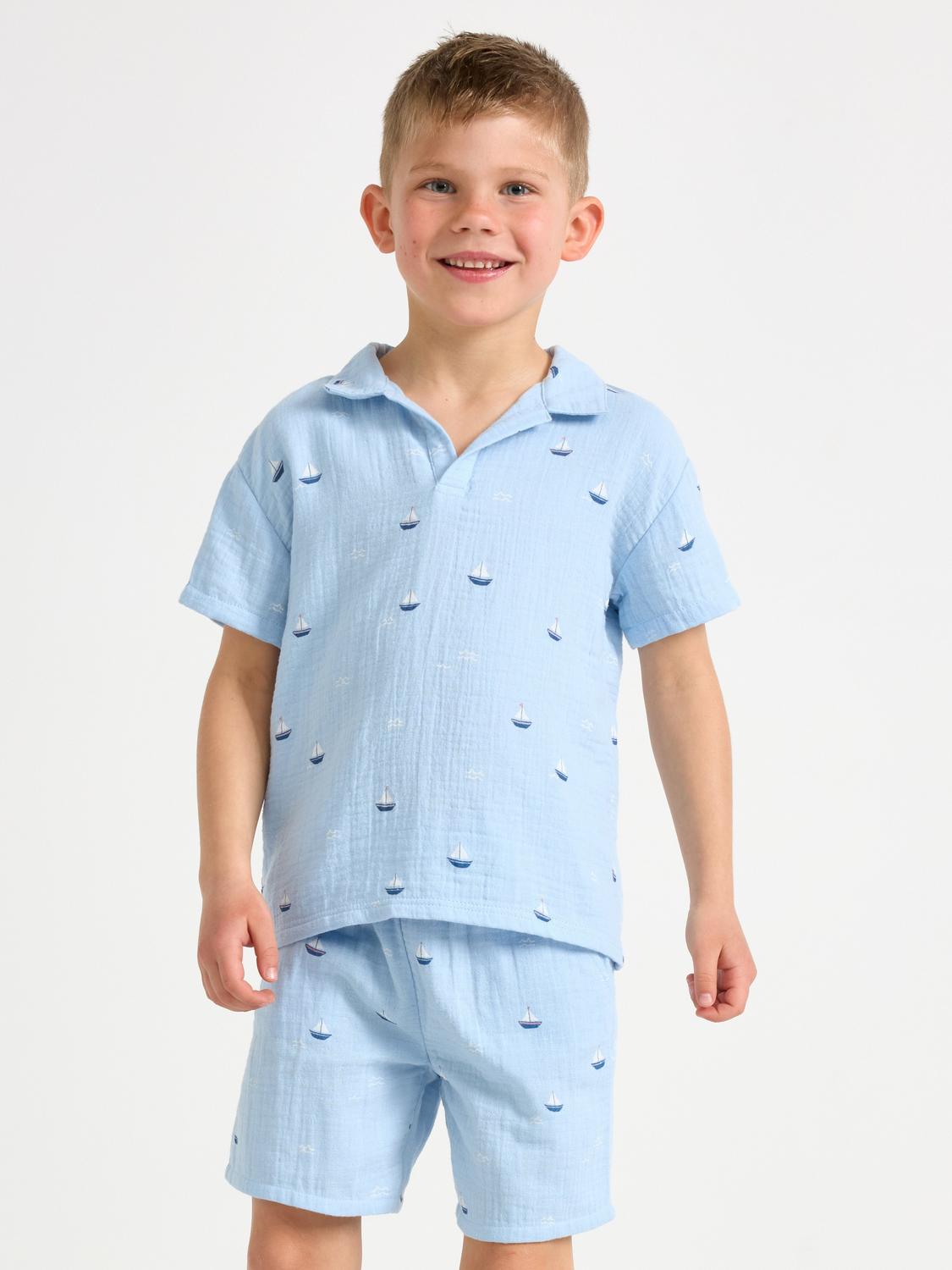 Skjorta i bomullsväv