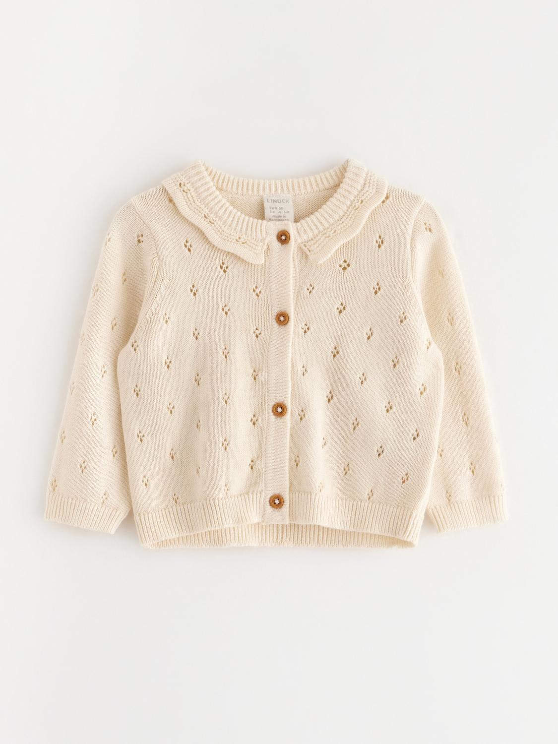 Stickad cardigan