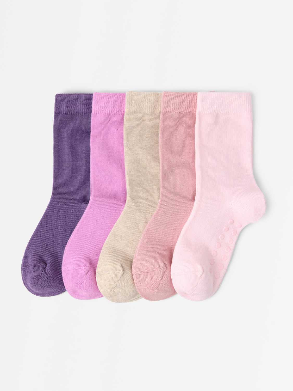 5-pack strumpor med halkskydd