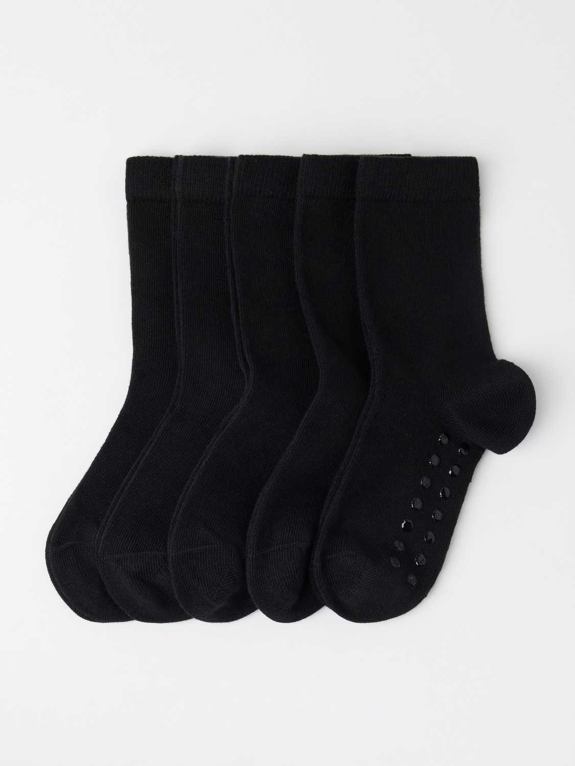 5-pack strumpor med halkskydd
