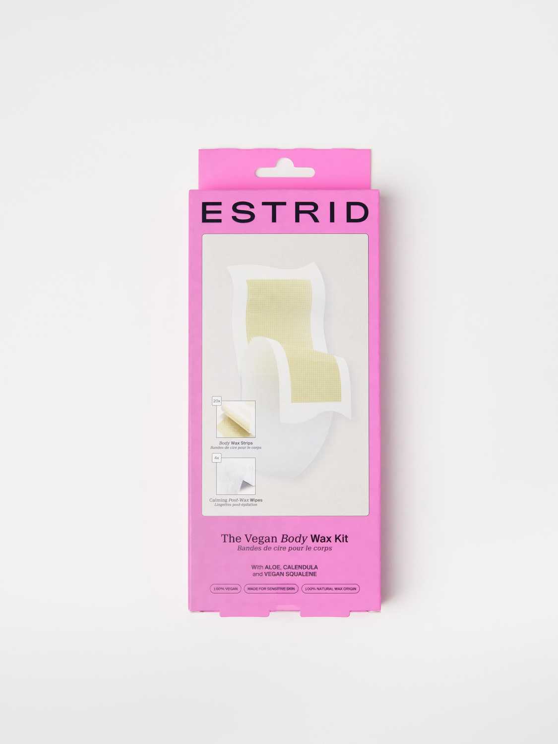 Estrid Vegan body wax strips