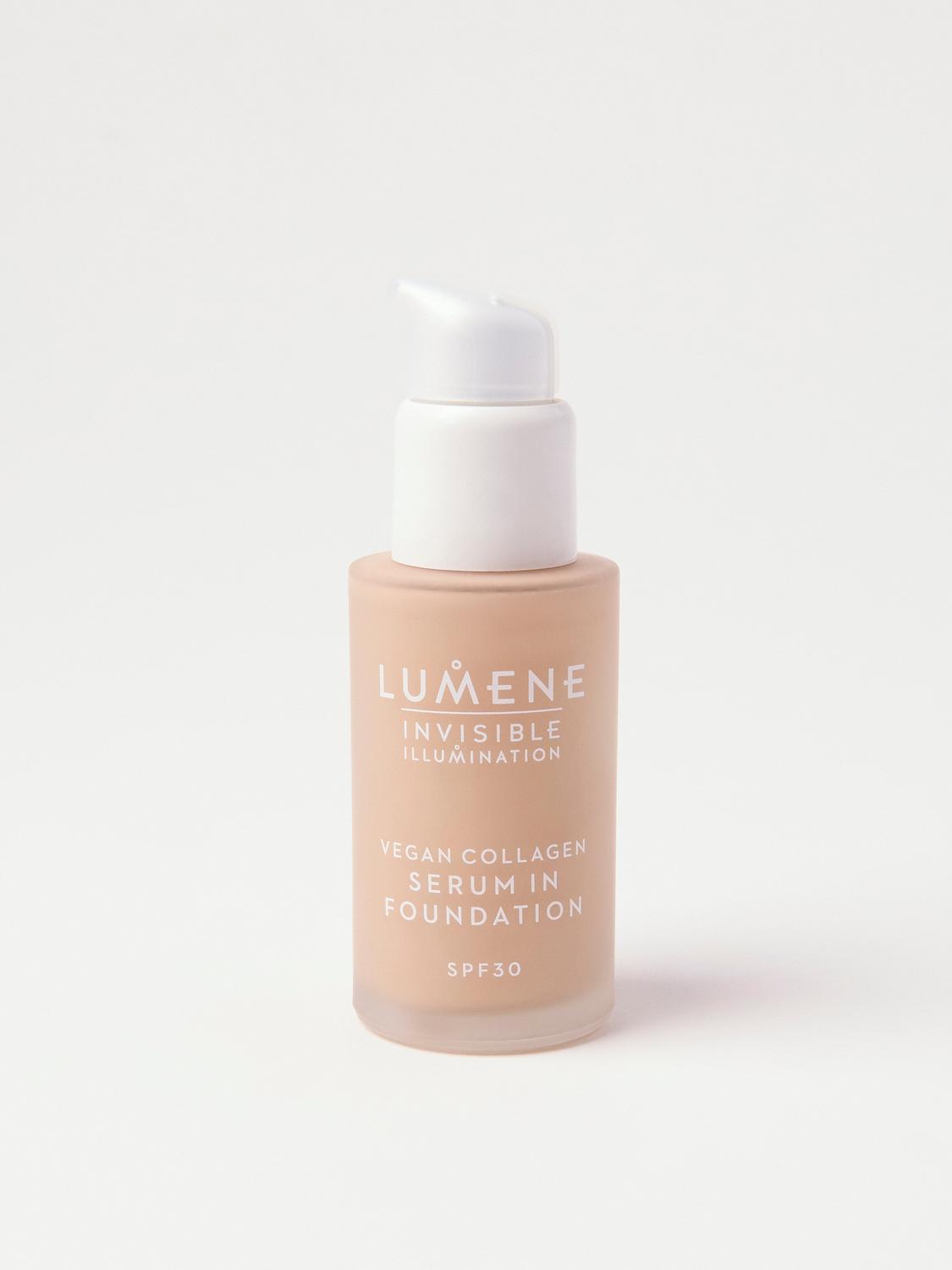 Lumene Invisible Illumination Vegan Collagen Serum in Foundation SPF30