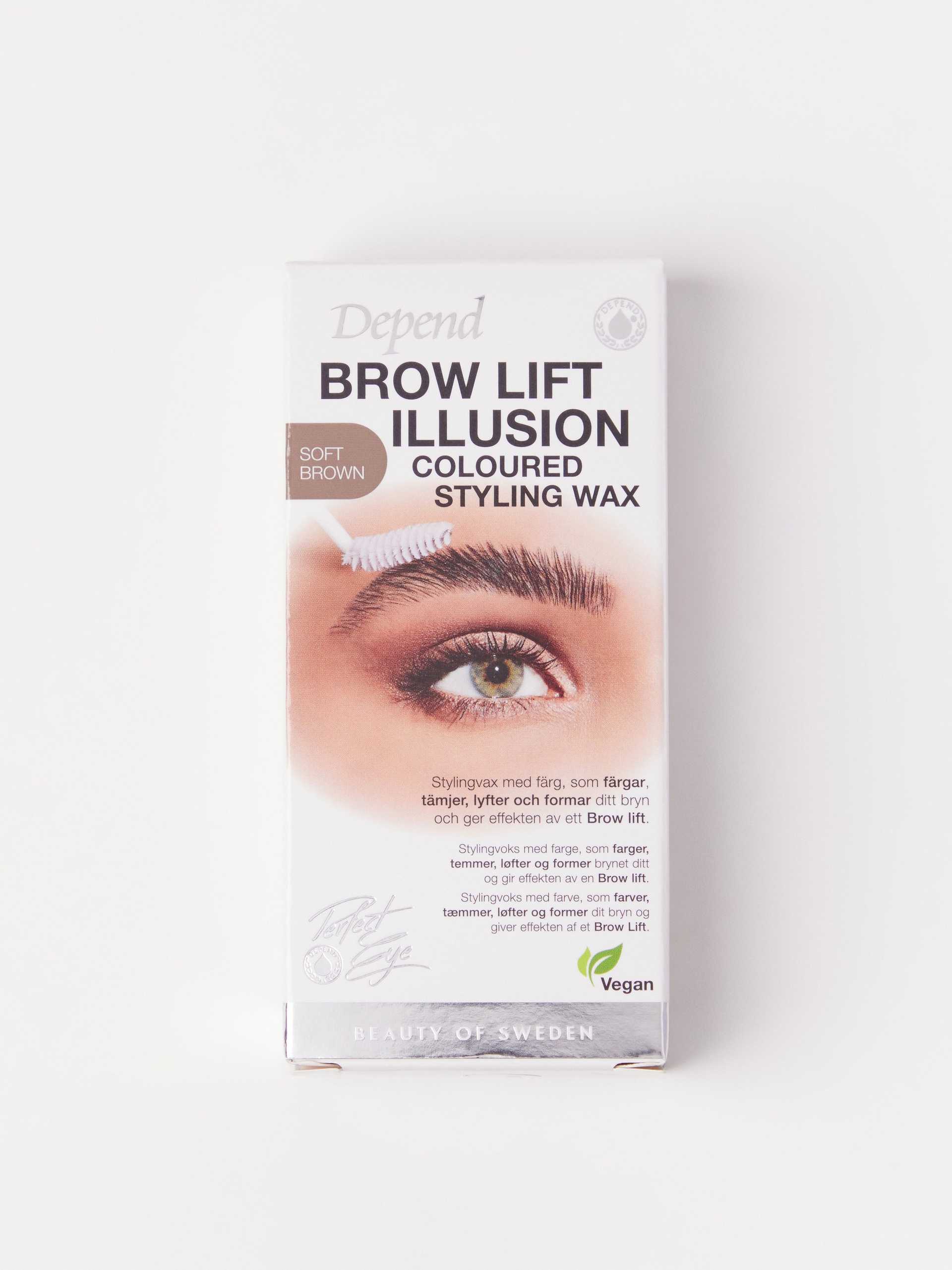 Lindex Depend Brow Lift Illusion Coloured Styling Wax ögonbryn dam – bild 2