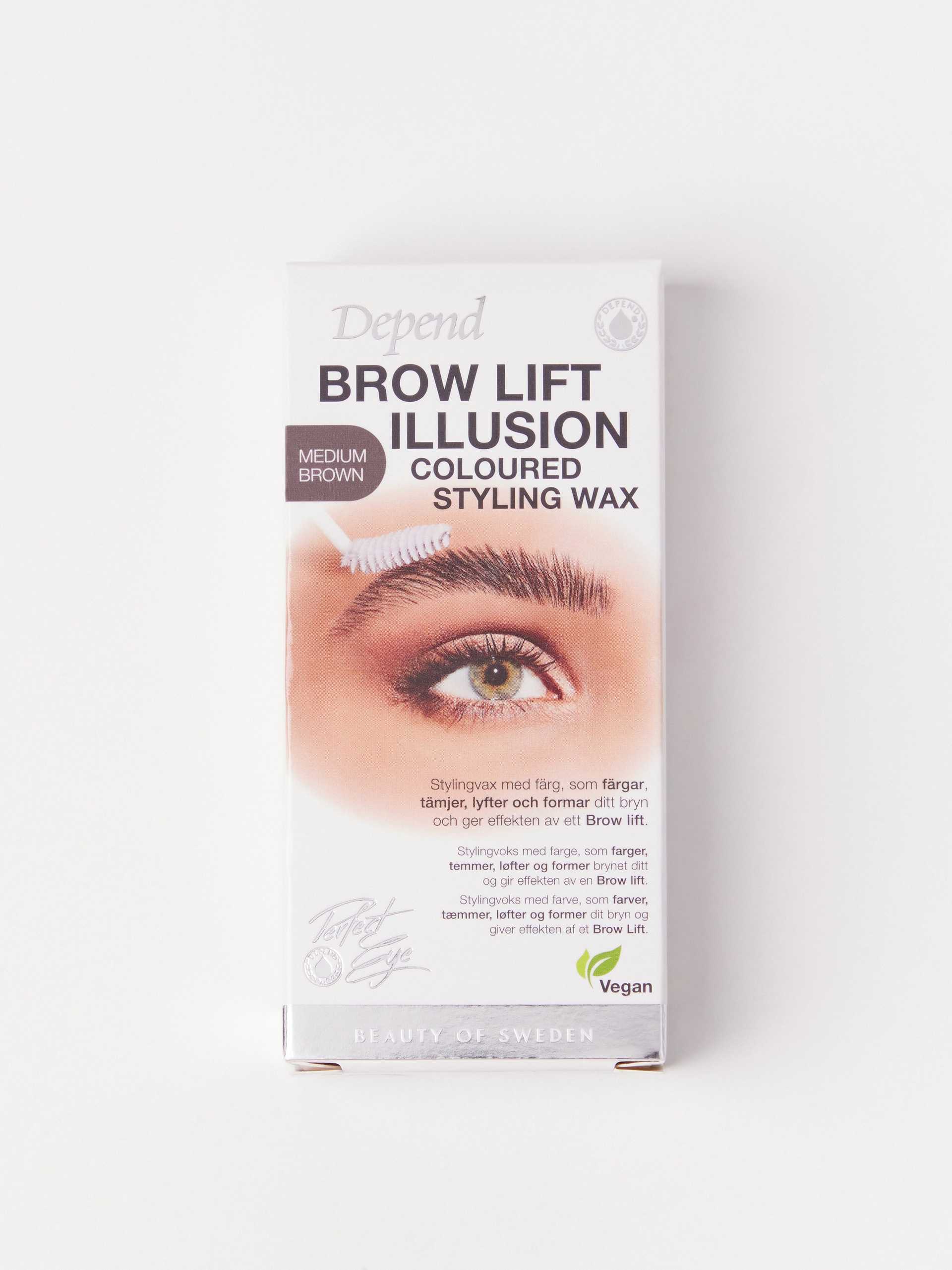 Lindex Depend Brow Lift Illusion Coloured Styling Wax ögonbryn dam – bild 3