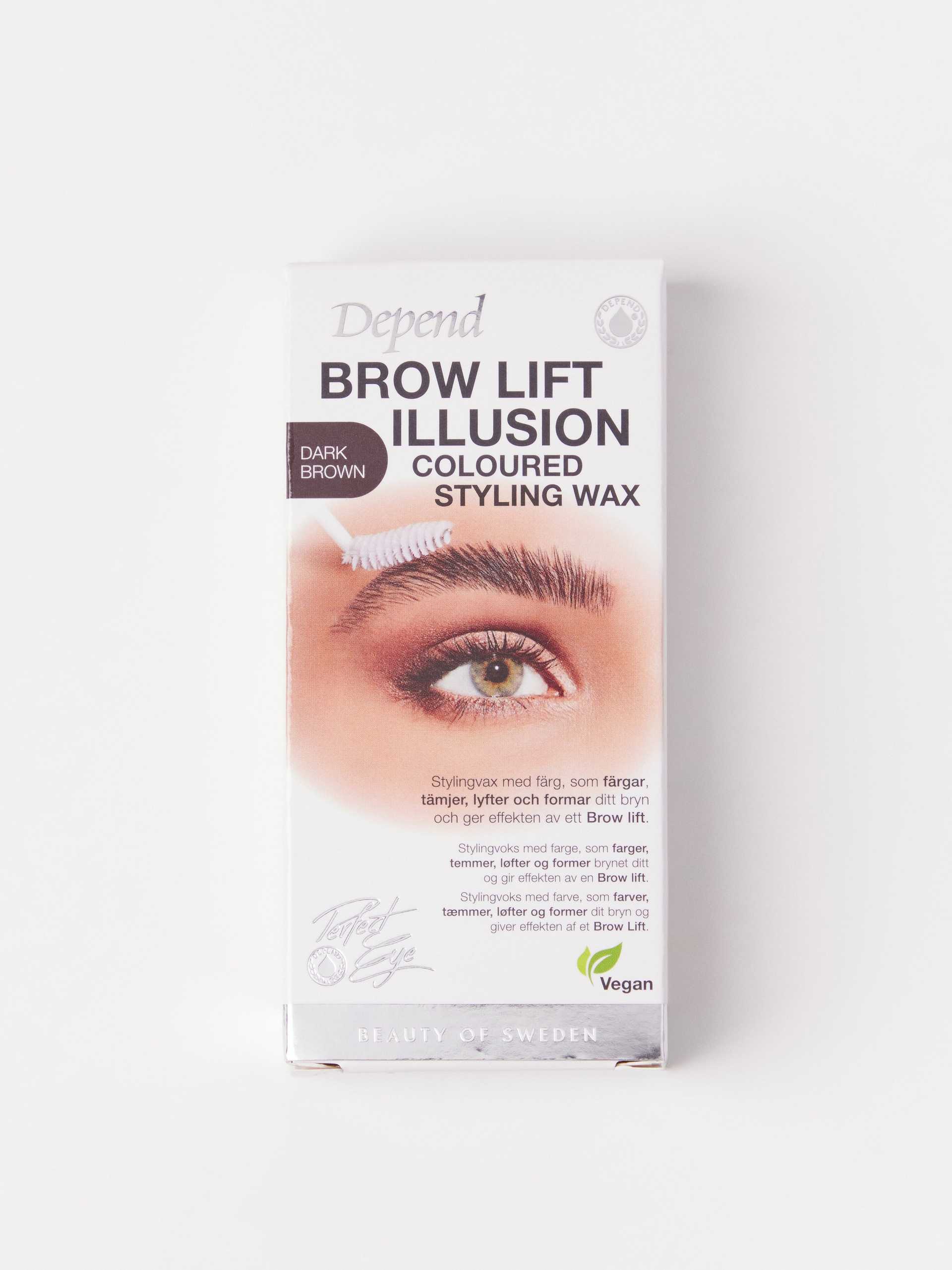 Lindex Depend Brow Lift Illusion Coloured Styling Wax ögonbryn dam – bild 4